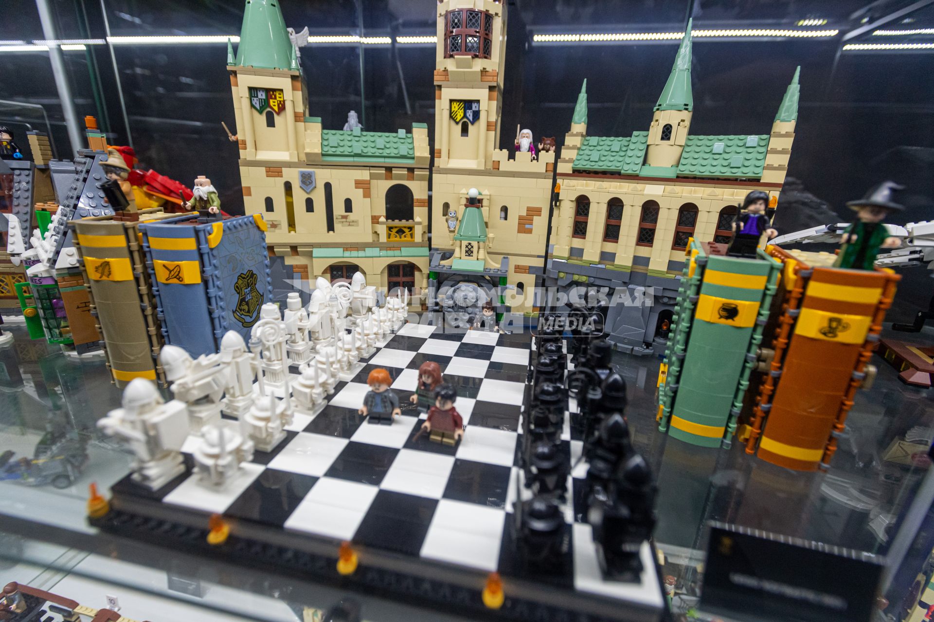 Москва. Музей лего Brick Star в `Неглинной галерее`.