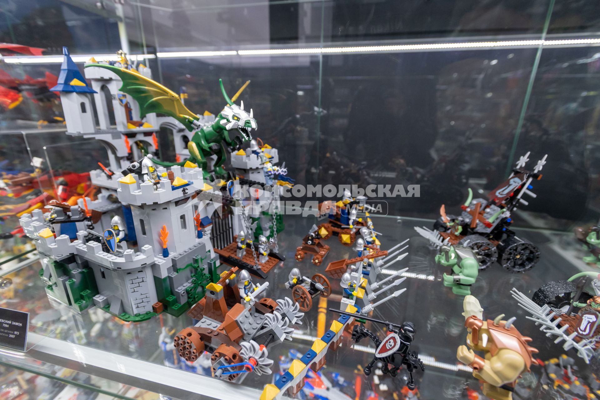 Москва. Музей лего Brick Star в `Неглинной галерее`.