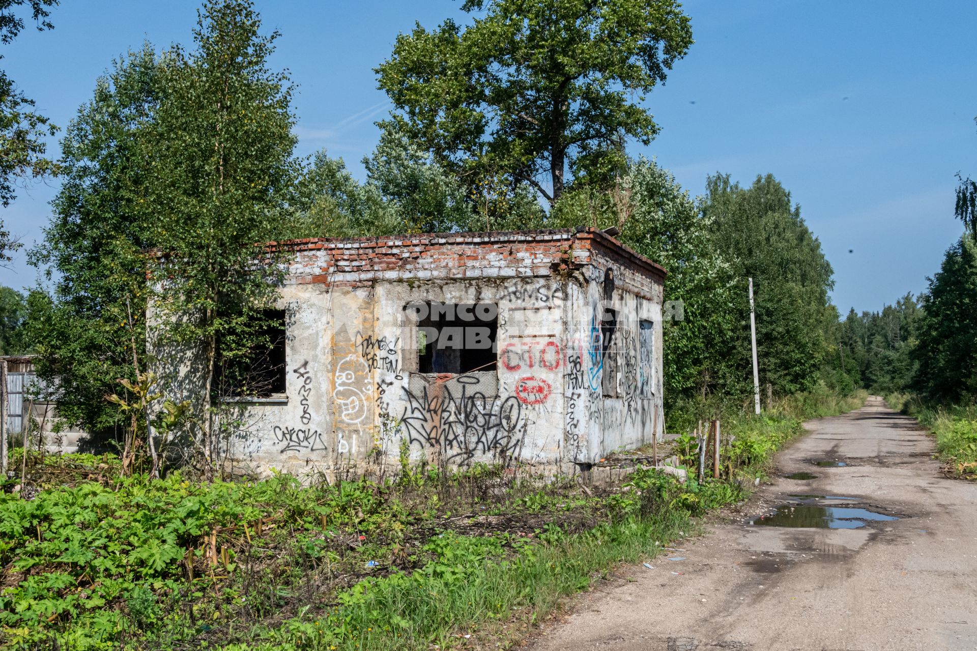 Московская область. Адуляр - заброшенный военный городок бывшей войсковой части 51850.