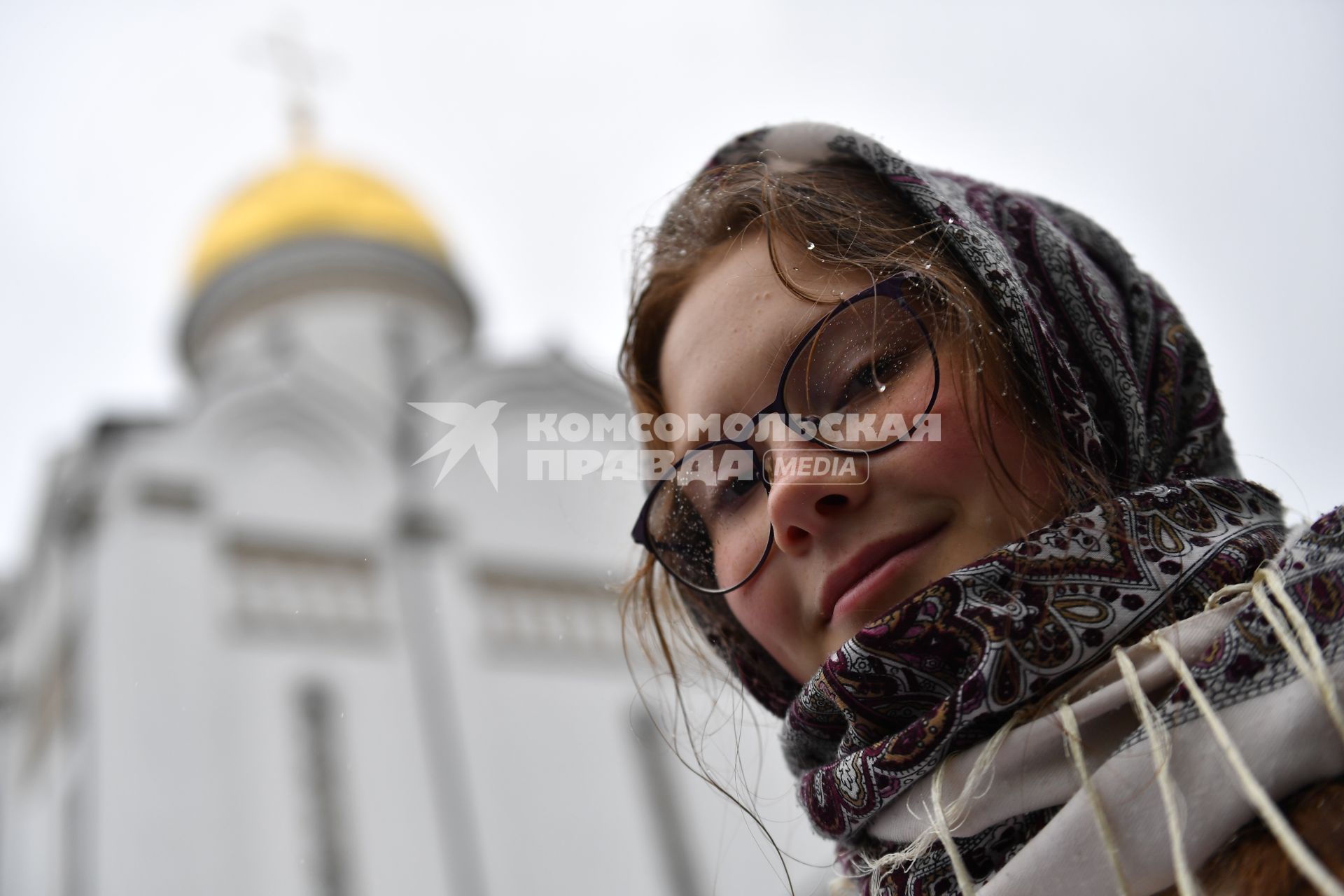 Московская область. Во время Елисаветинского крестного хода в селе Ильинское Московской области, посвященного 130-летию присоединения к православию Великой Княгини Елизаветы Фёдоровны.