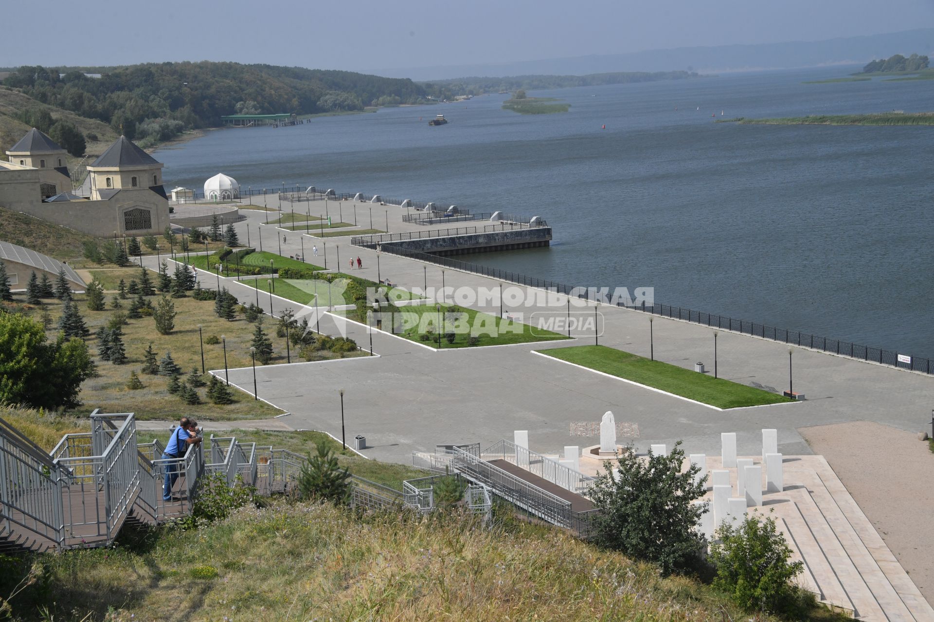 Болгар. Вид на набережную реки Волги.