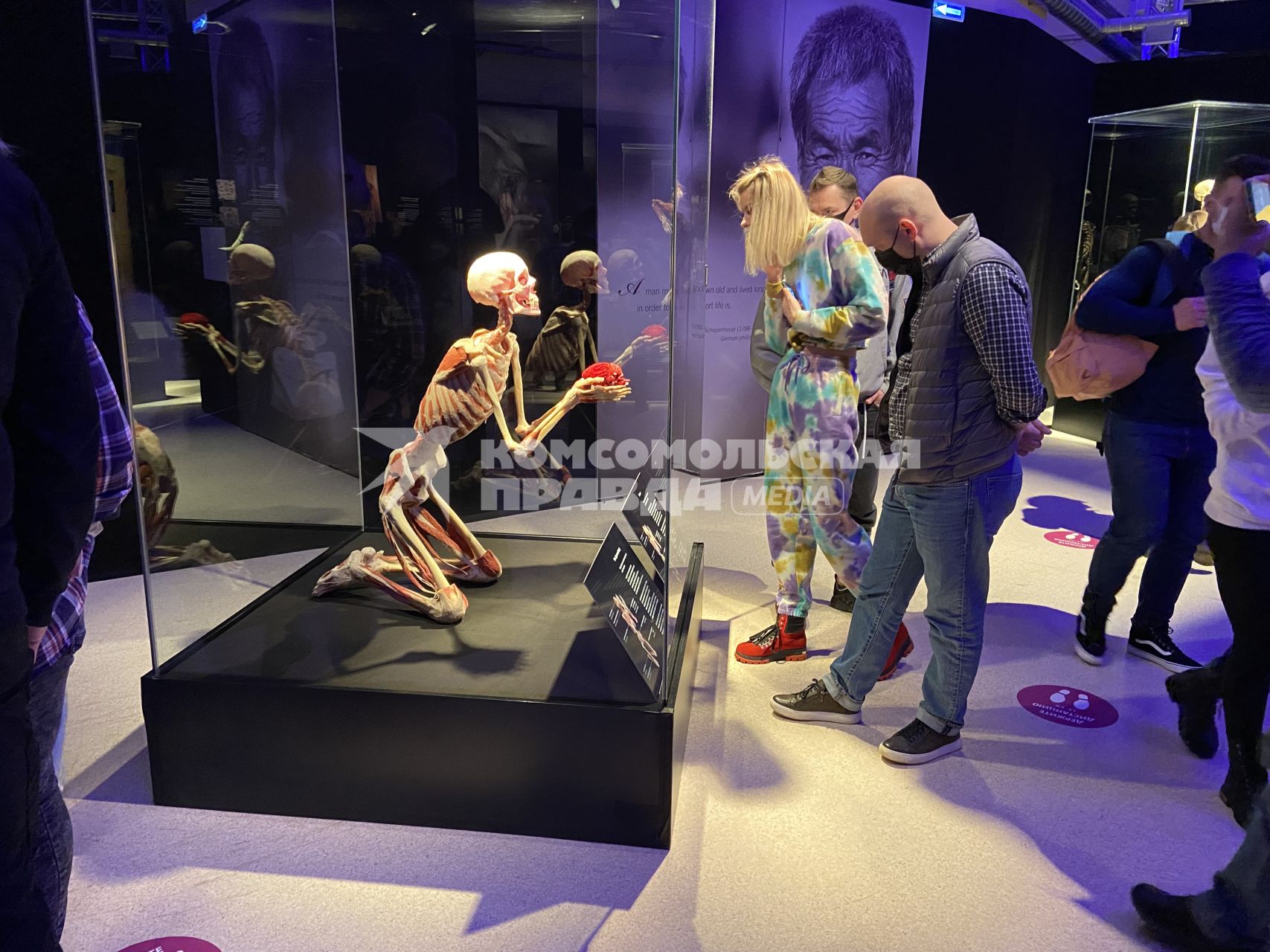 ВДНХ. Выставка BODY WORLDS. 2021