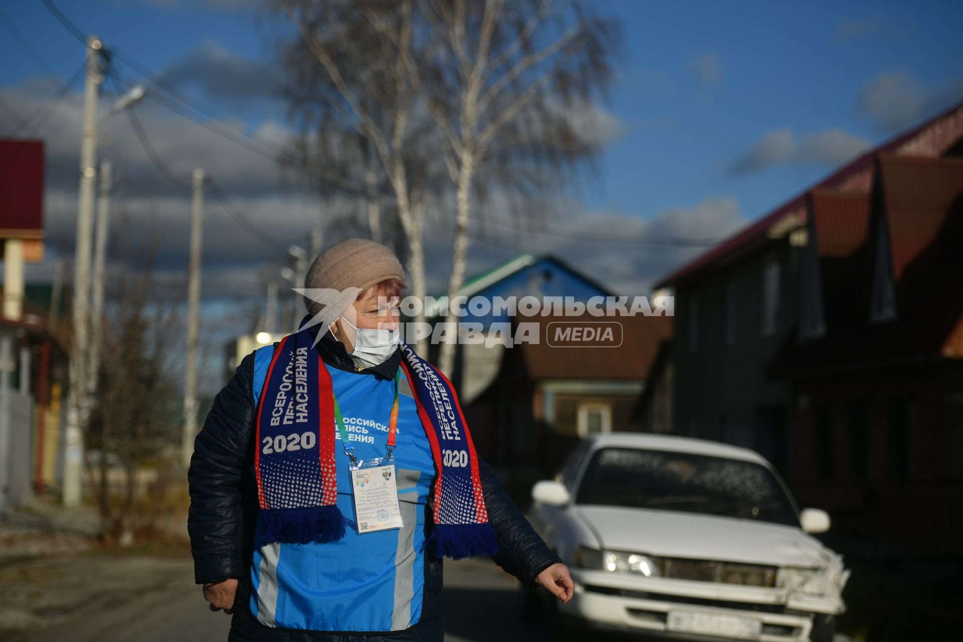 Екатеринбург. Проведение Всероссийской переписи населения в отдаленных районах Екатеринбурга