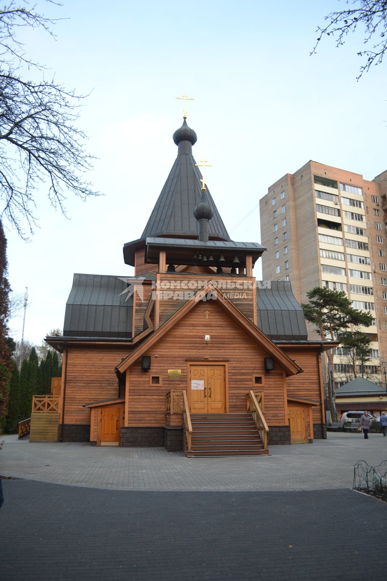 Москва. Храм Святителя Николая у Соломенной сторожки.