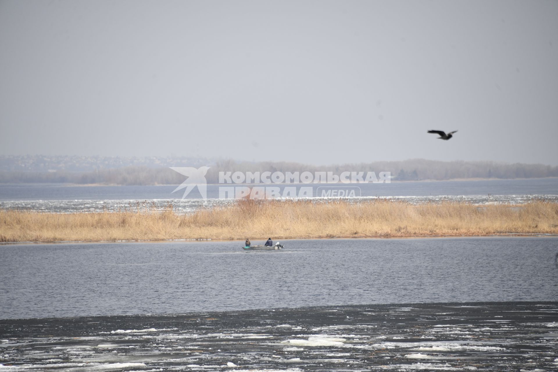 Энгельс. Вид на Волгу.