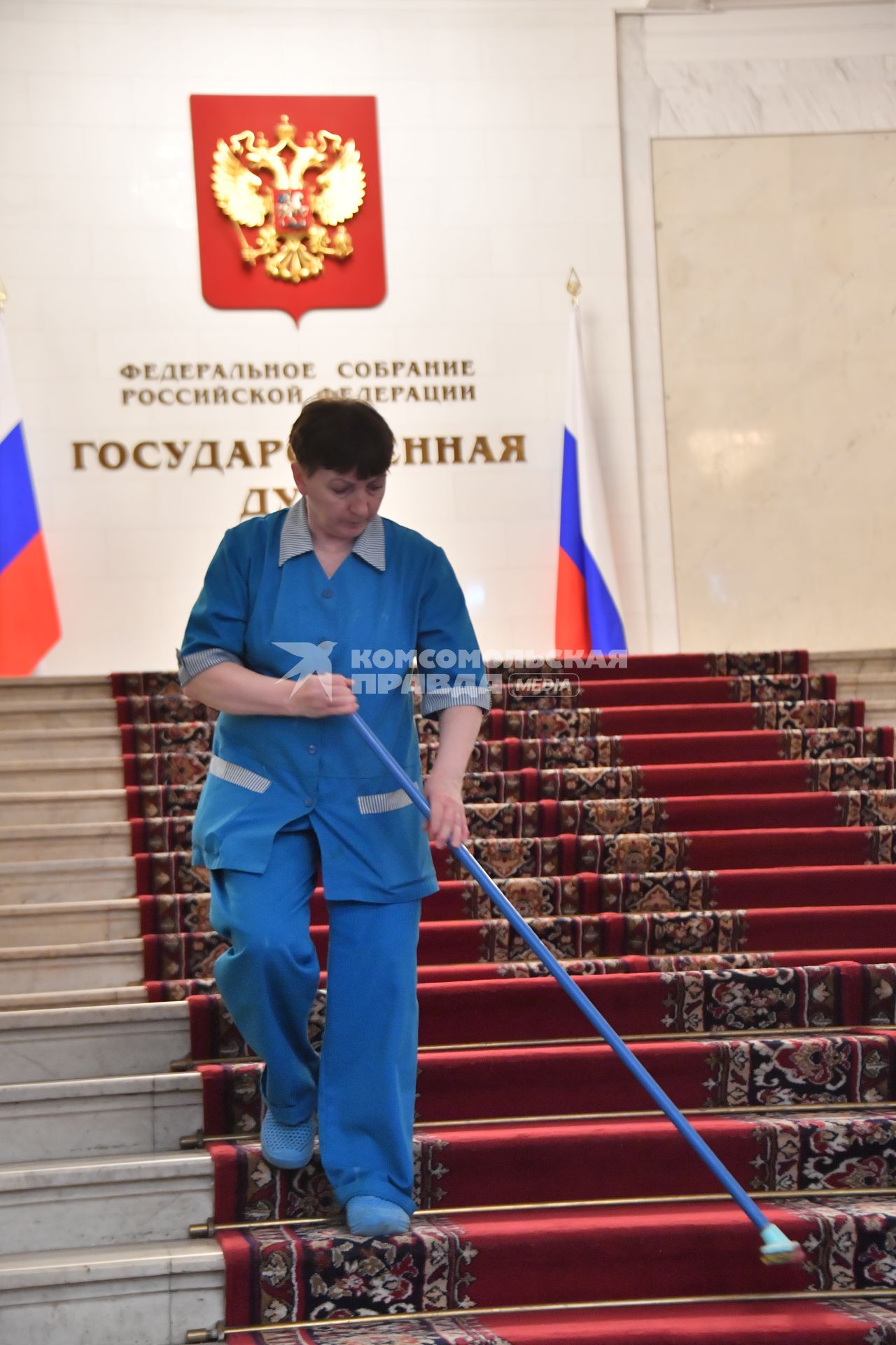 Москва.  В Государственной думе РФ.