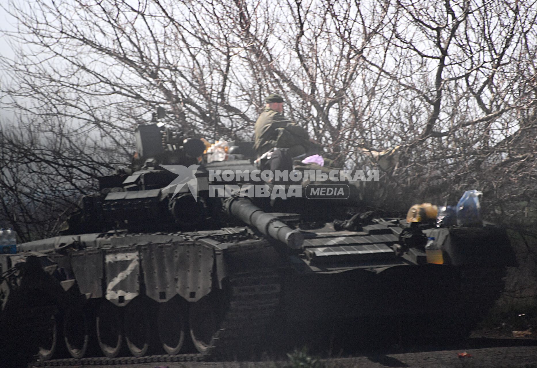 ДНР. Донецкая область. Российская военная техника.