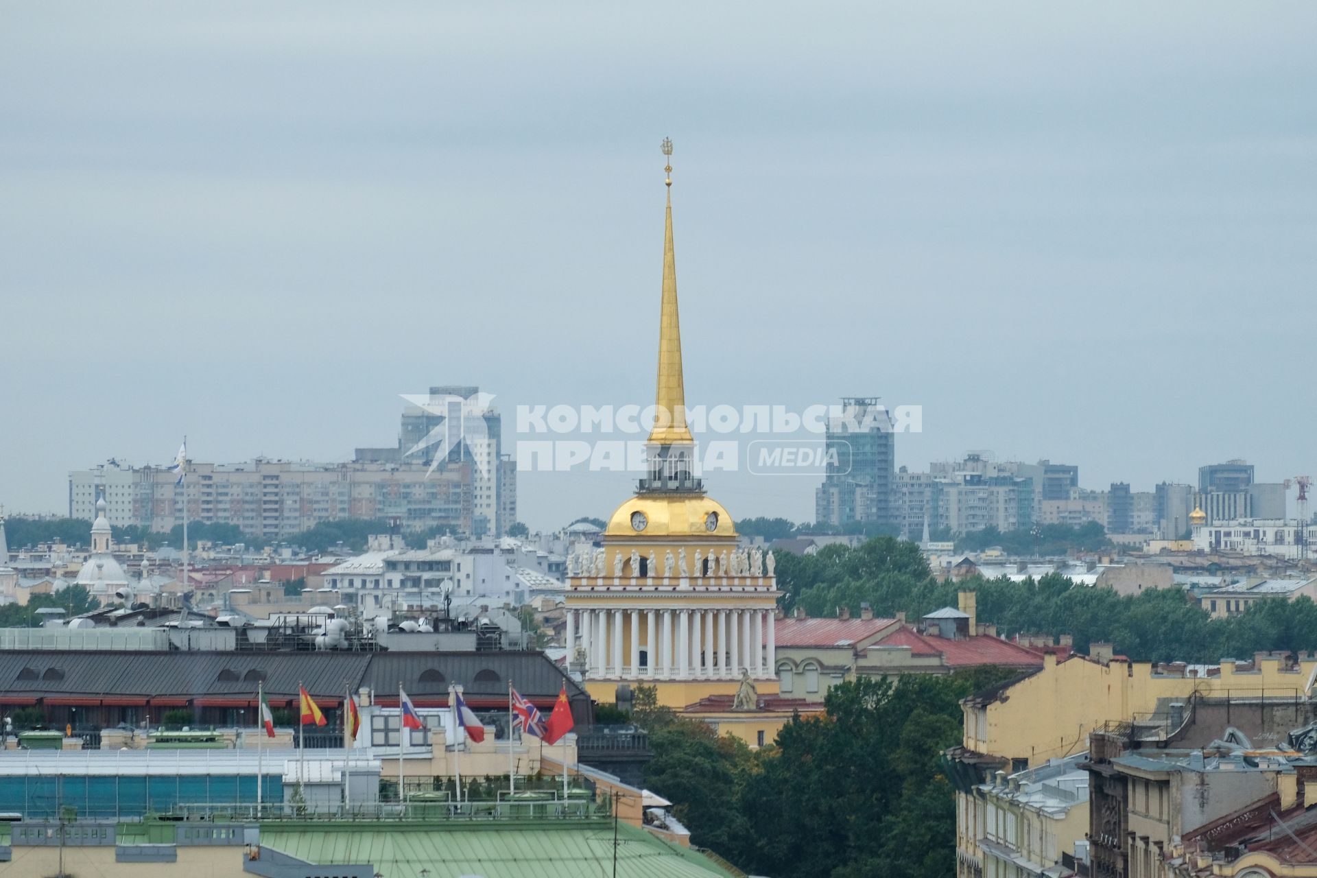 Санкт-Петербург. Шпиль Адмиралтейства.