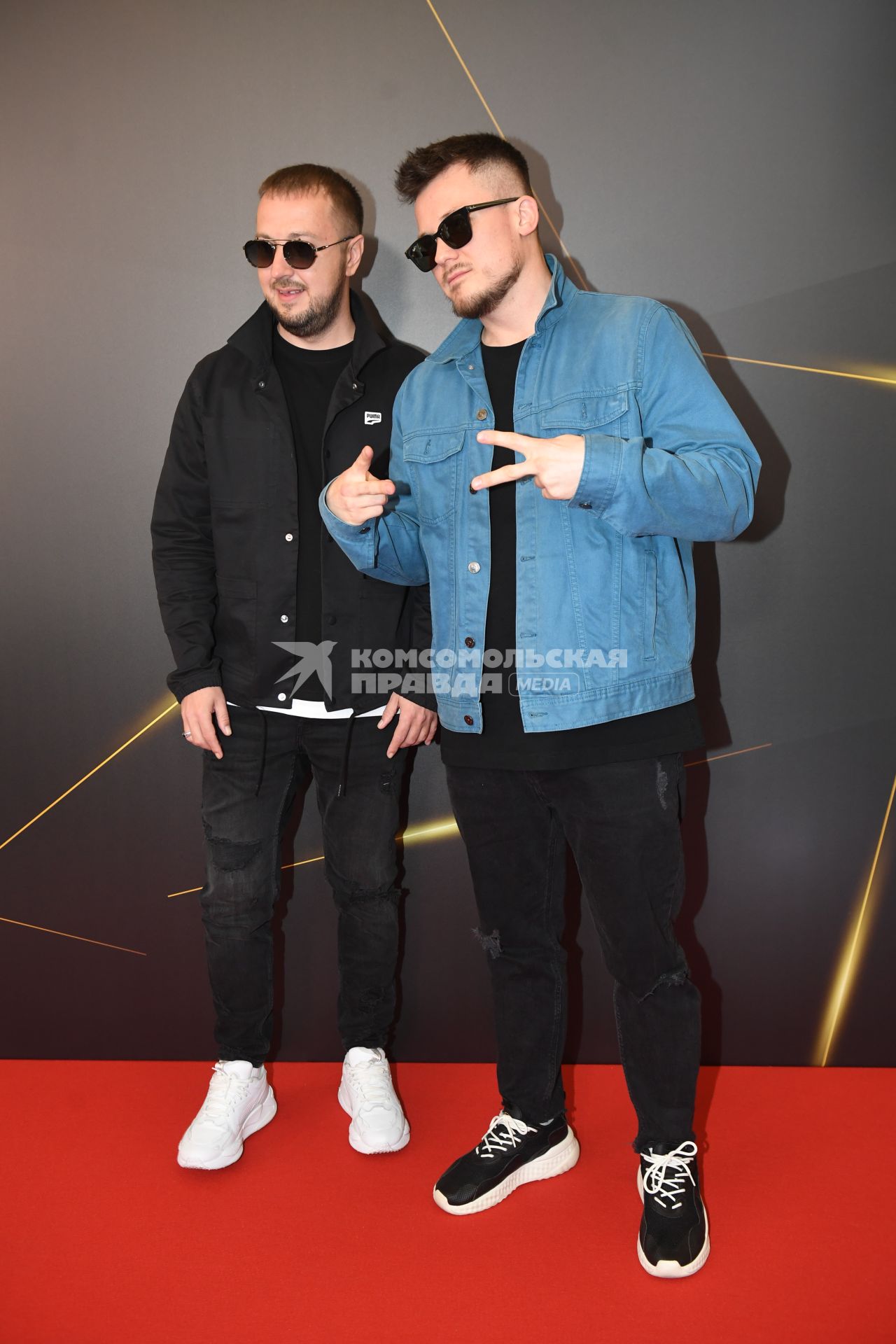 Москва. Группа Galibri & Mavik на церемонии вручения музыкальной премии`Жара Music Awards` в концертном зале `Крокус Сити Холл`.