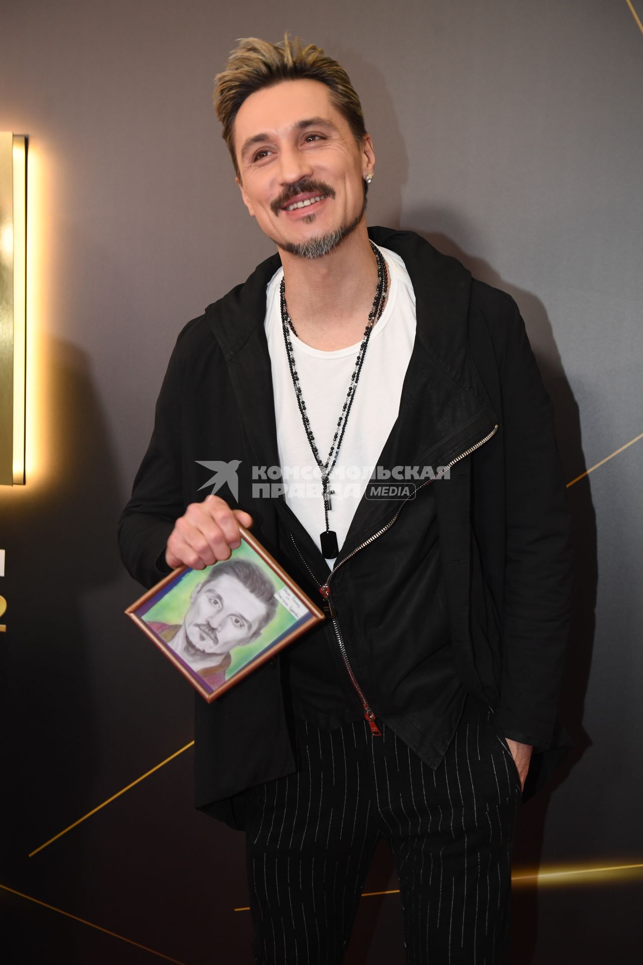 Москва. Певец Дима Билан на церемонии вручения музыкальной премии`Жара Music Awards` в концертном зале `Крокус Сити Холл`.