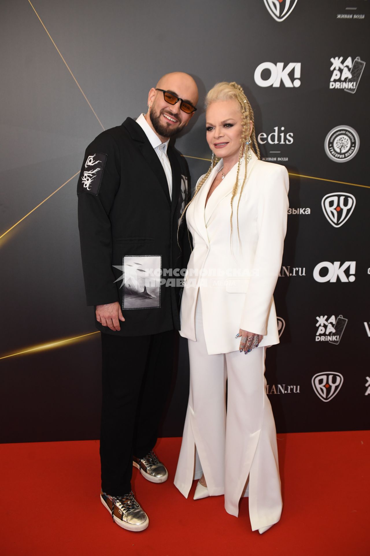 Москва. Певица Лариса Долина на церемонии вручения музыкальной премии`Жара Music Awards` в концертном зале `Крокус Сити Холл`.