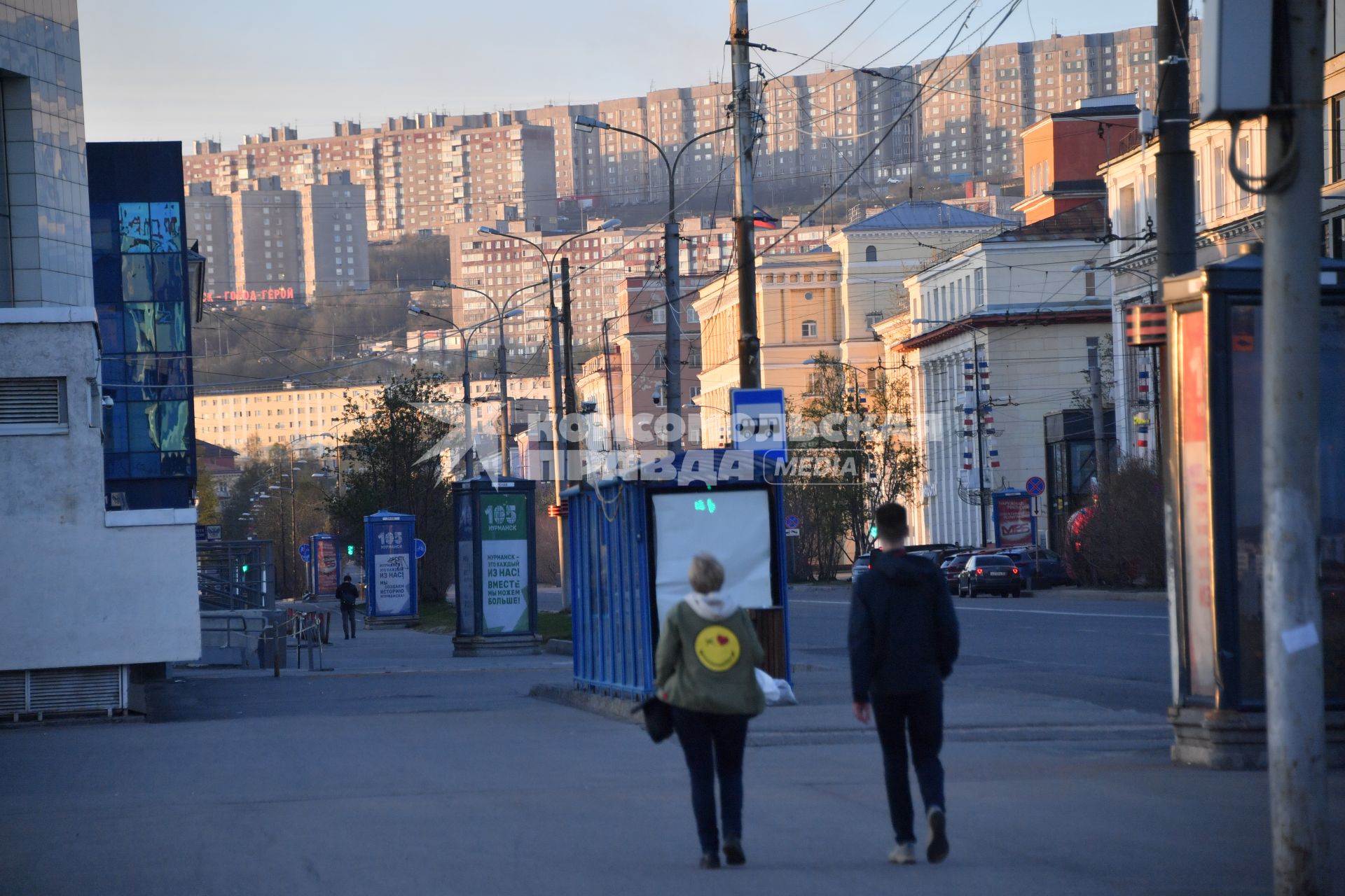 Мурманск. На улицах города.