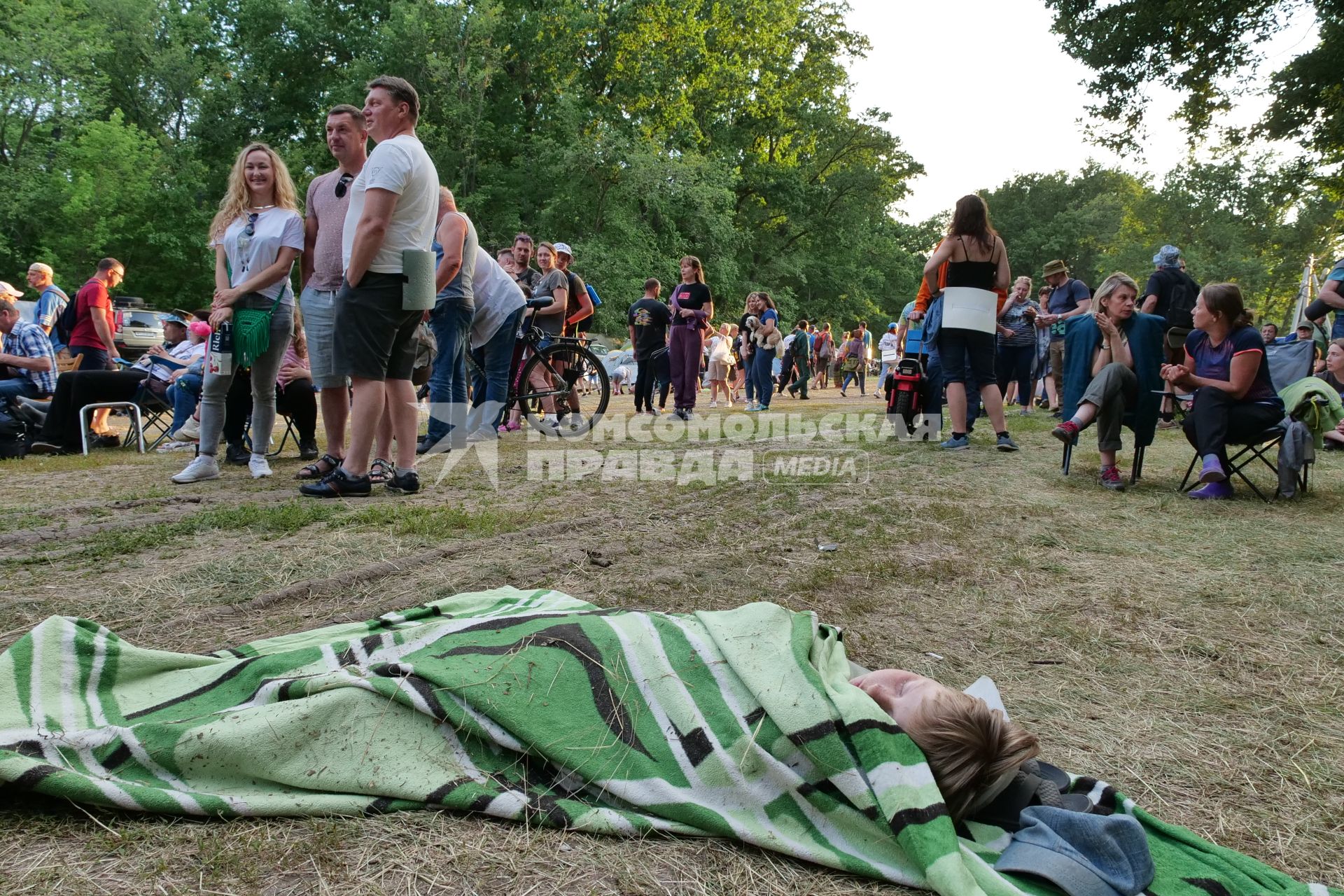 Самара. Зрители на 49-м  Всероссийском фестивале авторской песни имени Валерия Грушина.