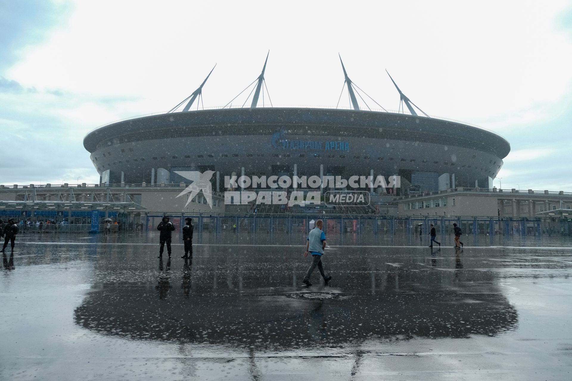 Санкт-Петербург. Стадион `Газпром Арена`.