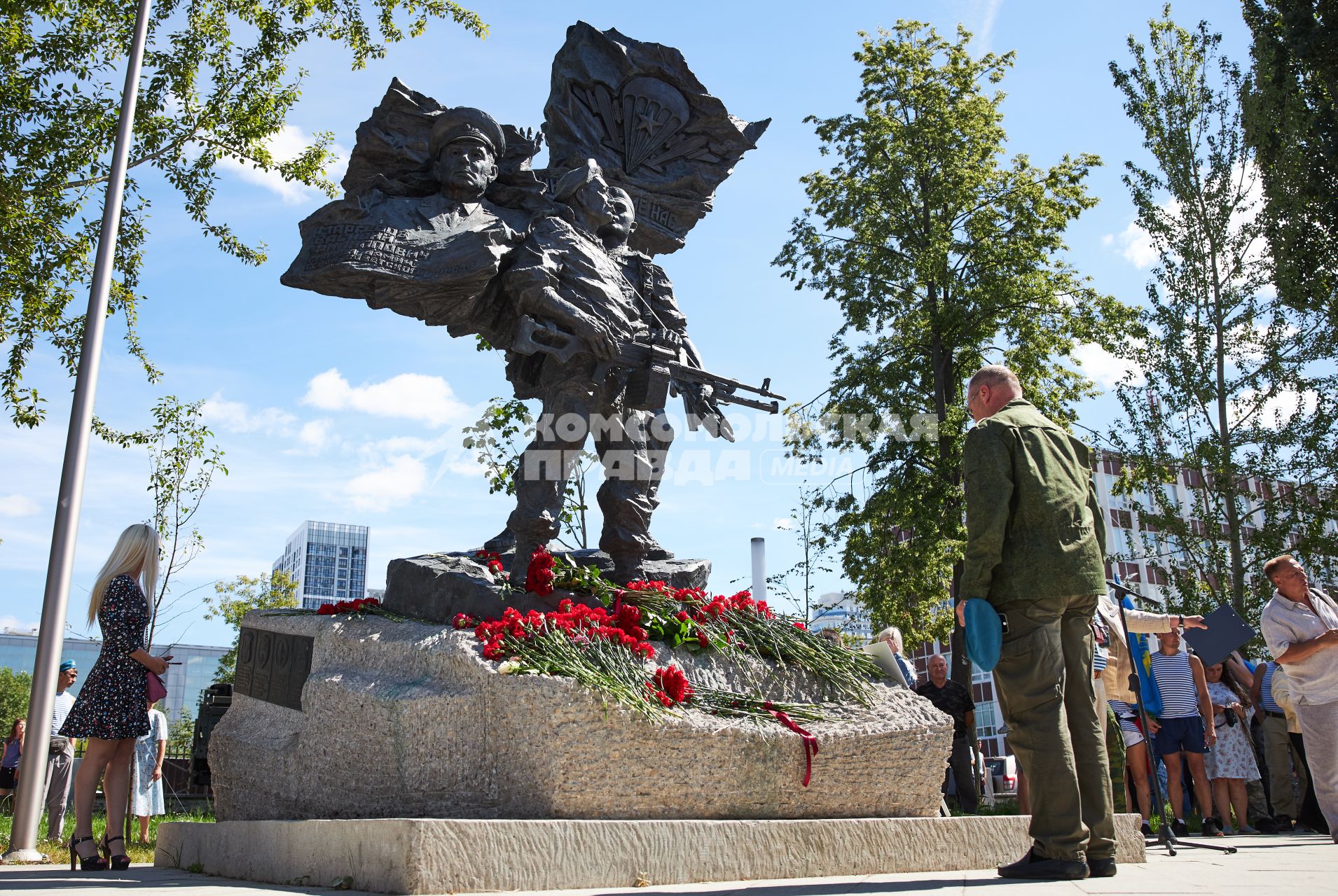 Пермь. Во время празднования Дня Воздушно-десантных войск России.