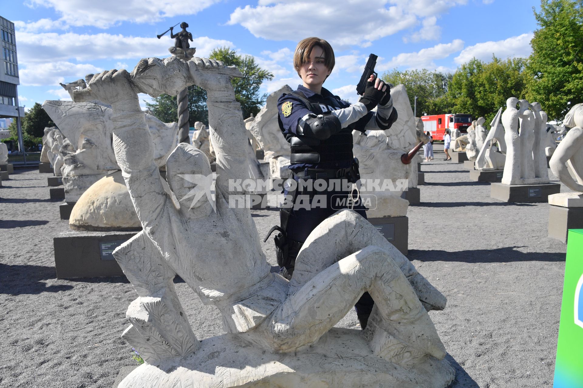 Москва.  Участница международного  фестиваля науки и технологий Geek Picnic в парке искусств `Музеон`.