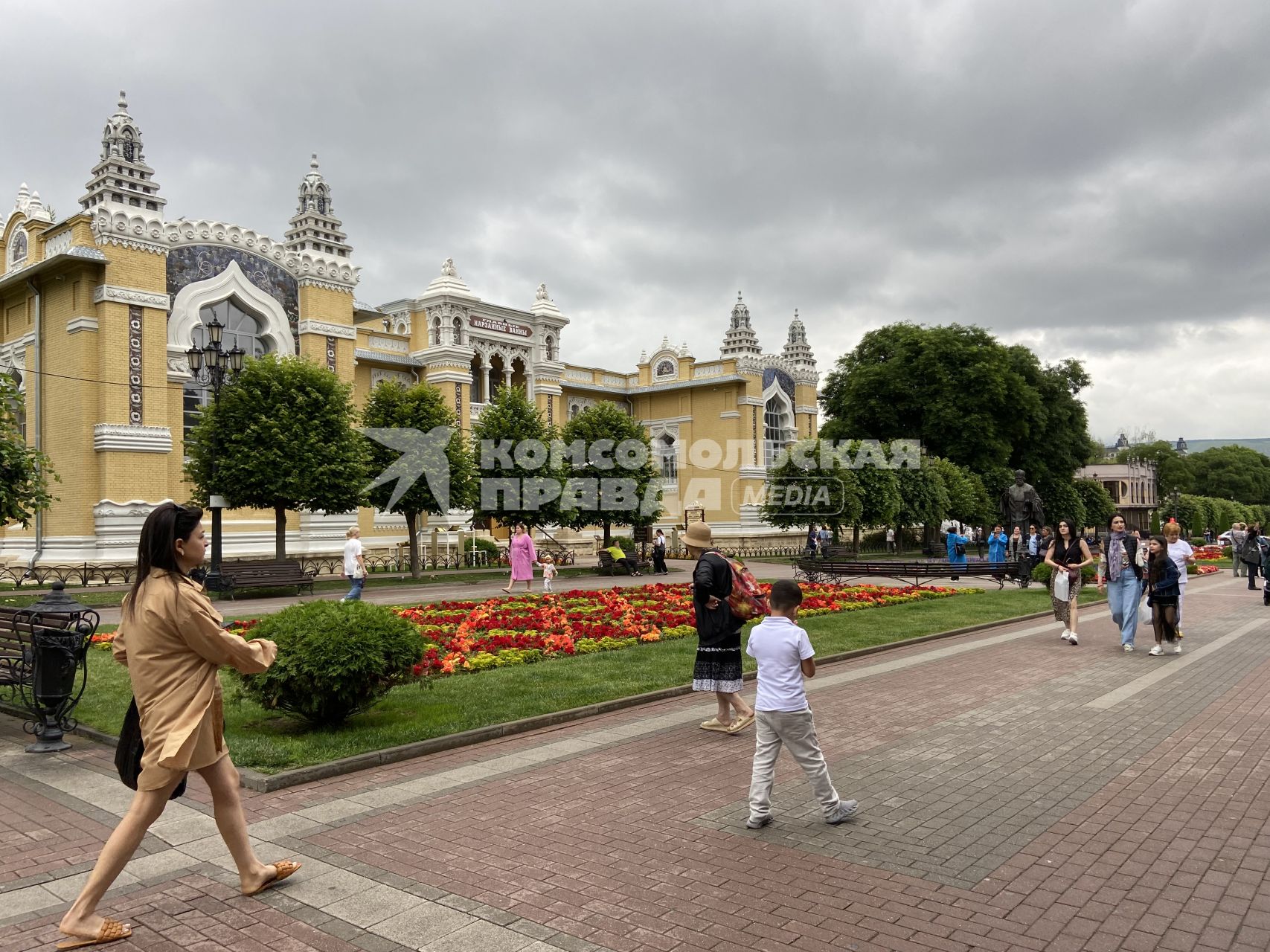 Кисловодск. Курортный бульвар.