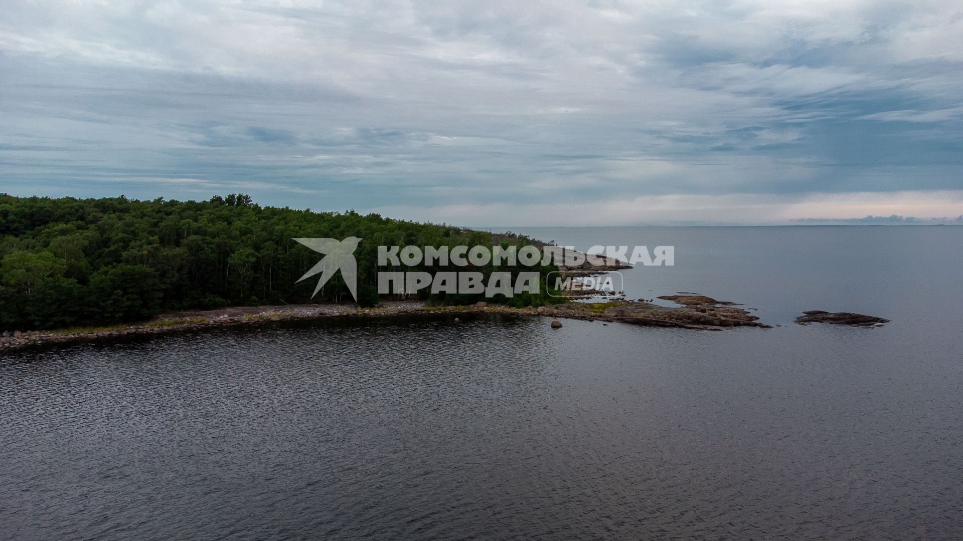 Ленинградская  область. Остров Гогланд в Финском заливе.