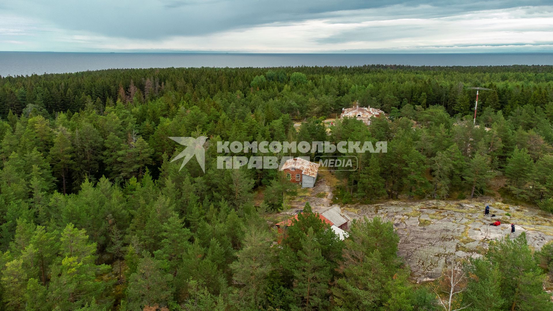 Ленинградская область. Остров Большой Тютерс  в Финском заливе.