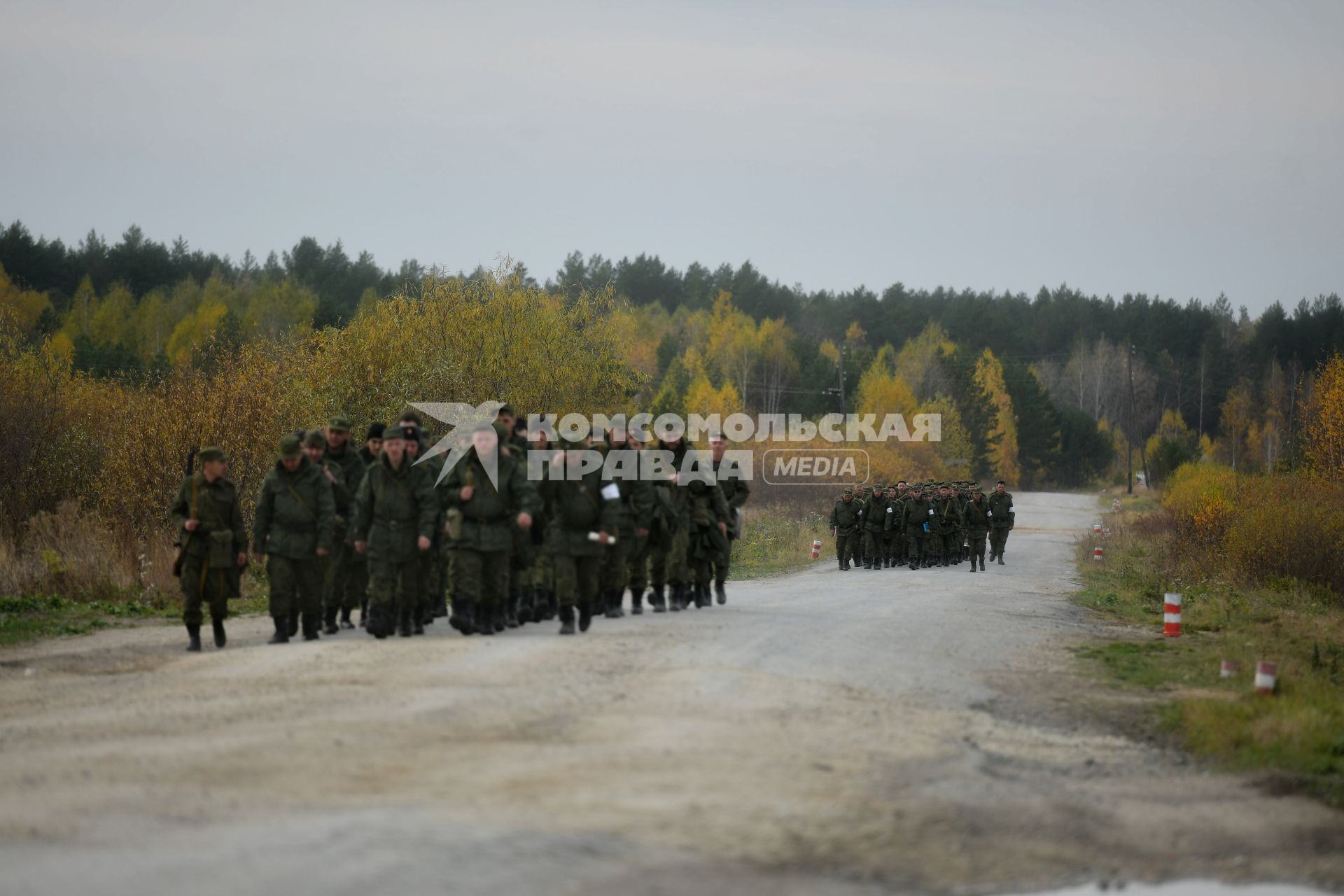 Свердловская область. Еланский военный учебный центр. Граждане призваные из запаса, во время частичной мобилизации, после занятий на полигоне. Президент РФ Владимир Путин 21 сентября подписал указ о проведении в стране частичной мобилизации