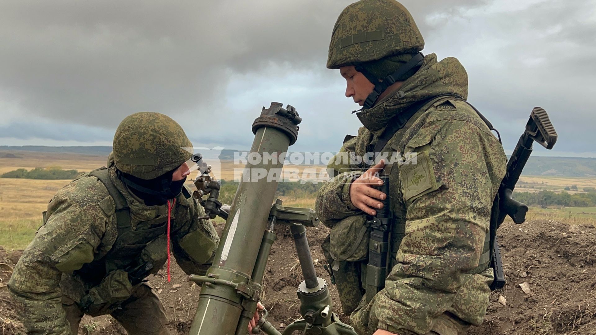 Луганская область. Подготовка мобилизованных россиян на полигонах Луганской народной республики.