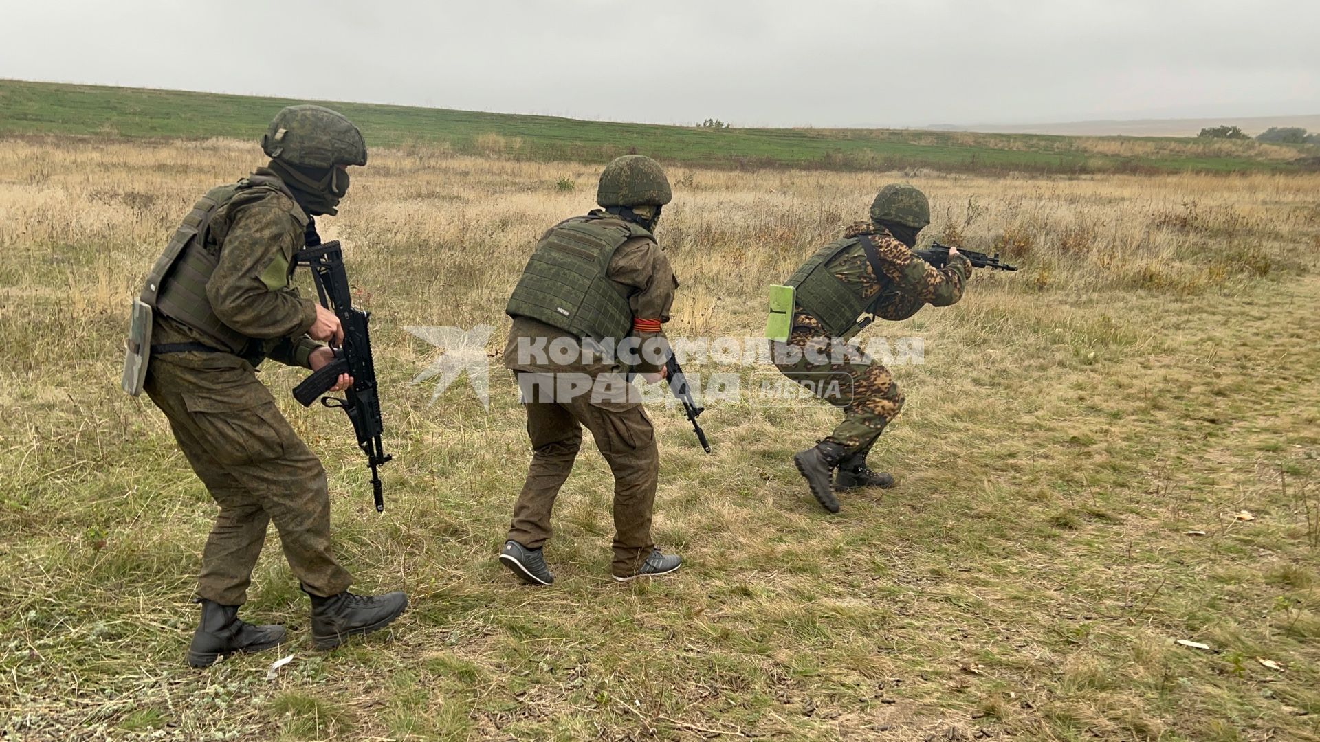 Луганская область. Подготовка мобилизованных россиян на полигонах Луганской народной республики.