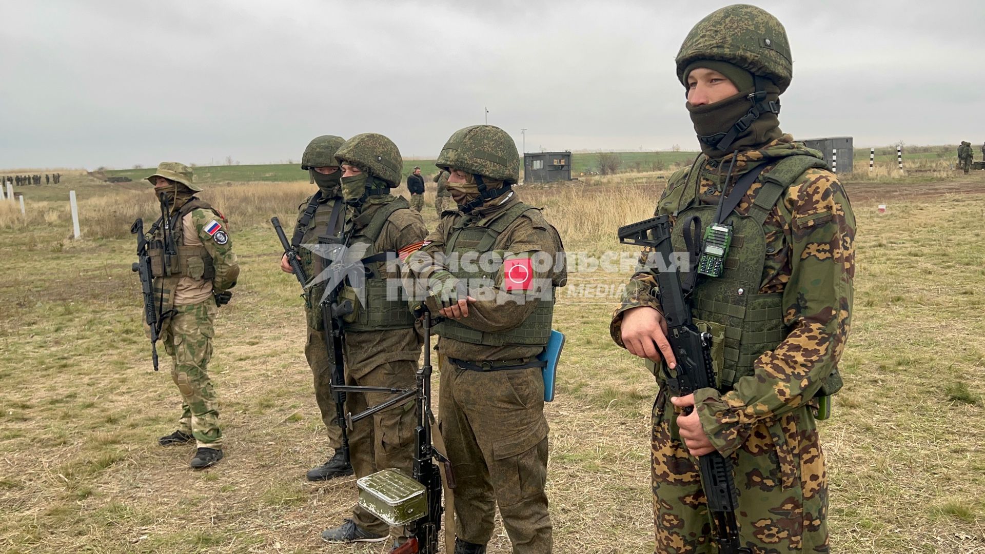 Луганская область. Подготовка мобилизованных россиян на полигонах Луганской народной республики.