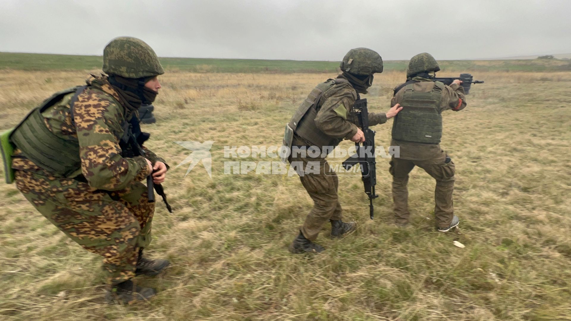 Луганская область. Подготовка мобилизованных россиян на полигонах Луганской народной республики.