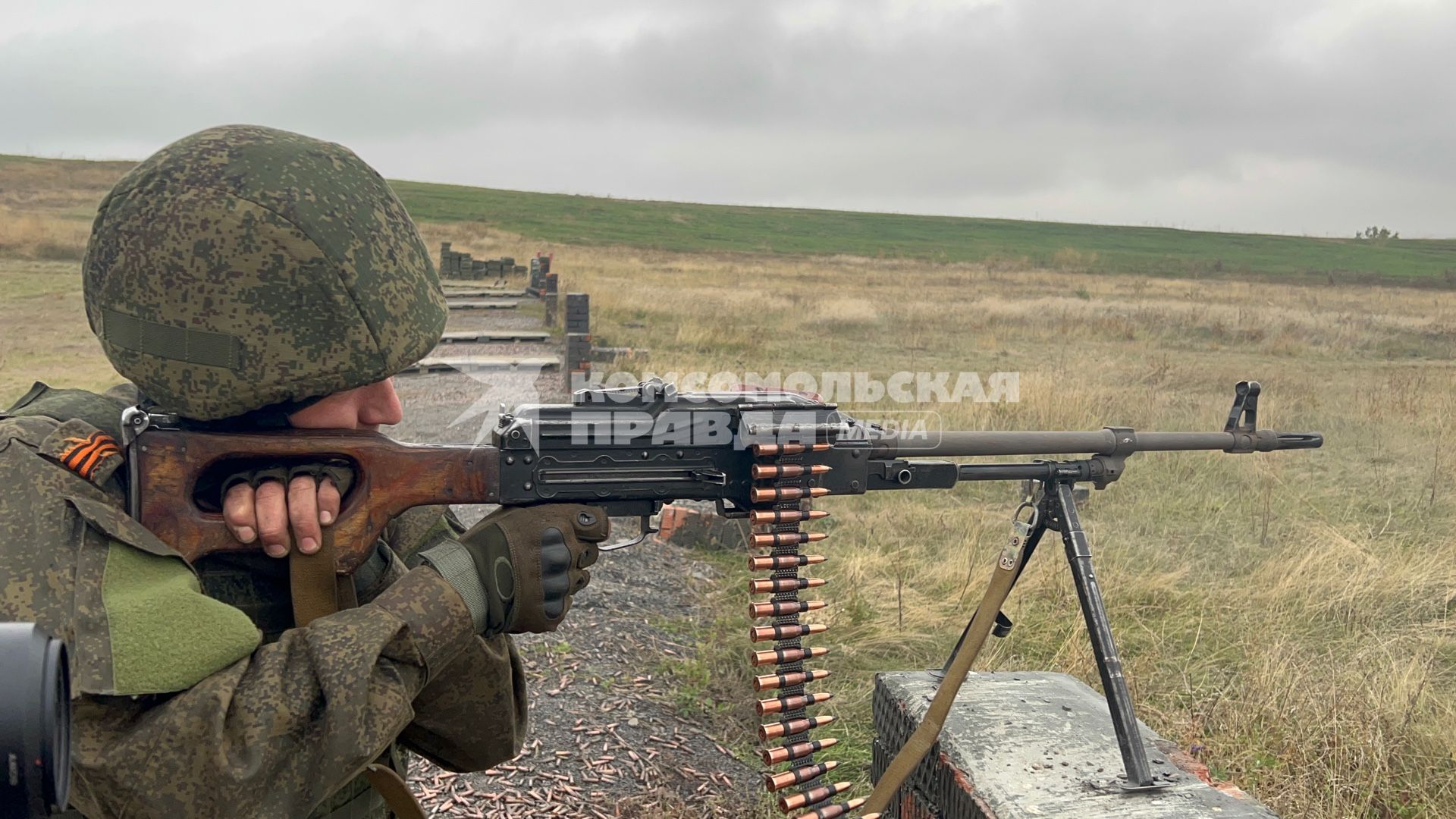 Луганская область. Подготовка мобилизованных россиян на полигонах Луганской народной республики.