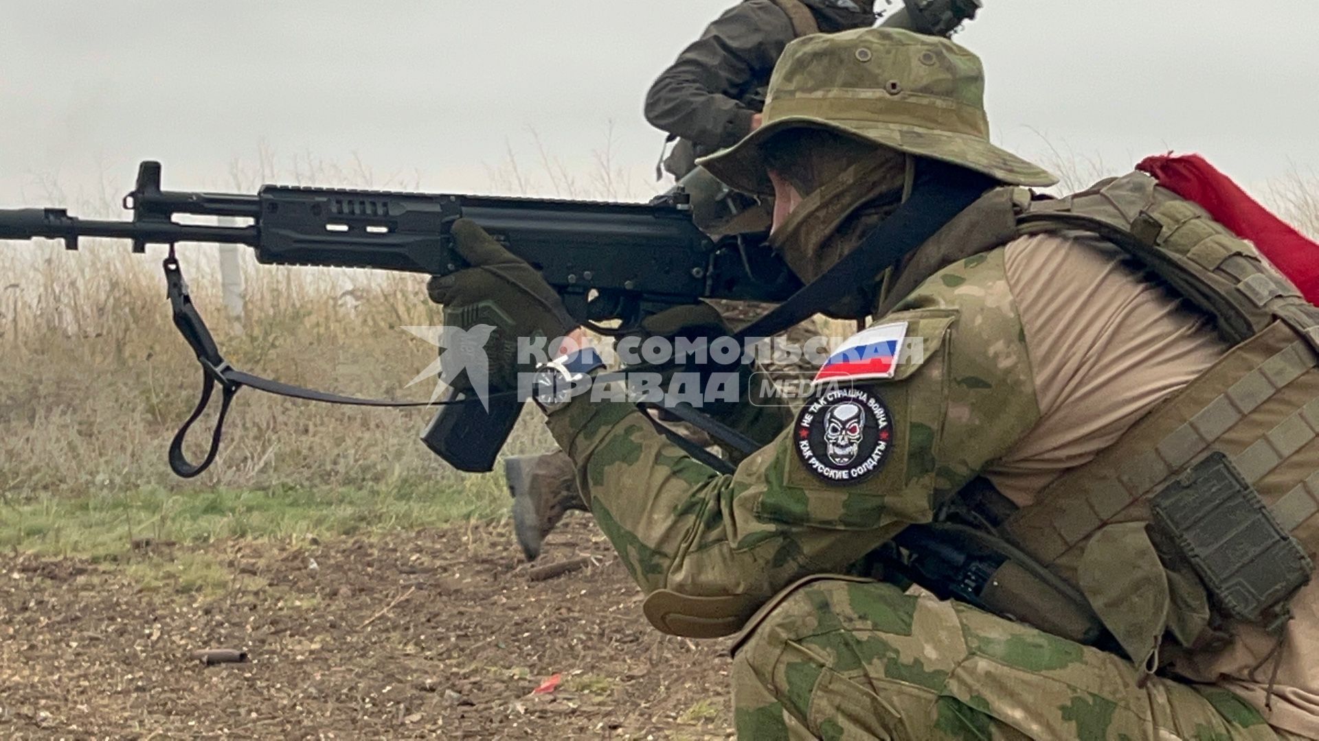 Луганская область. Подготовка мобилизованных россиян на полигонах Луганской народной республики.