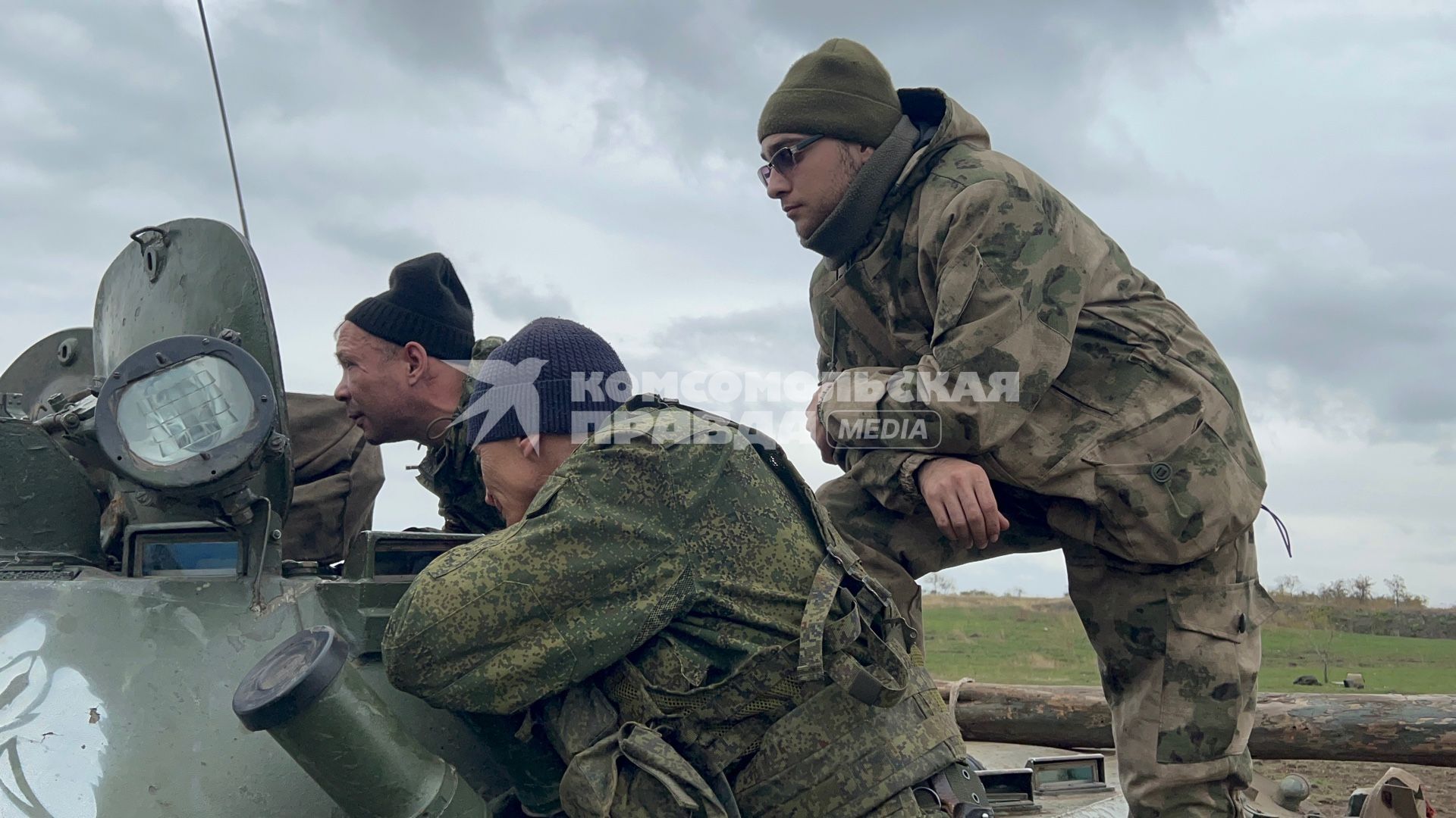 Луганская область. Подготовка мобилизованных россиян на полигонах Луганской народной республики.