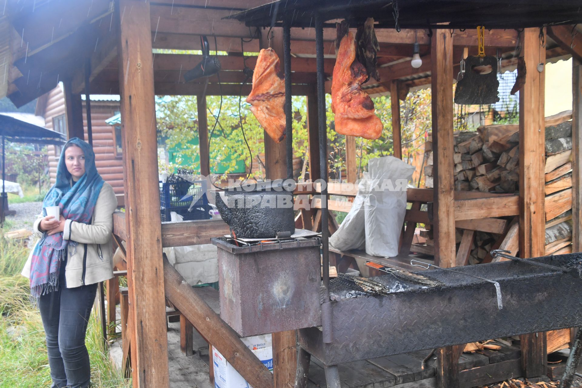 Кабардино-Балкарская Республика. `Поляна Нарзанов` в Приэльбрусье.