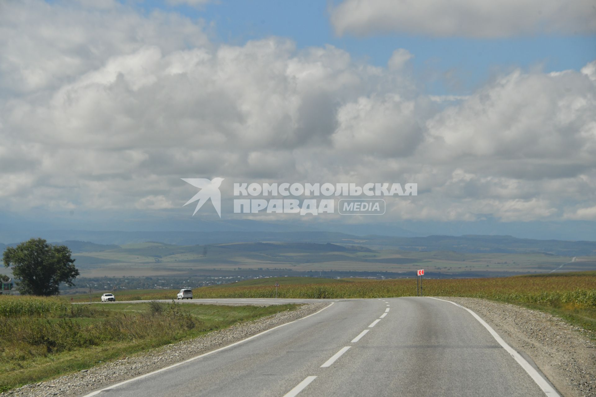 Карачаево-Черкесская Республика. Автомобильная дорога.