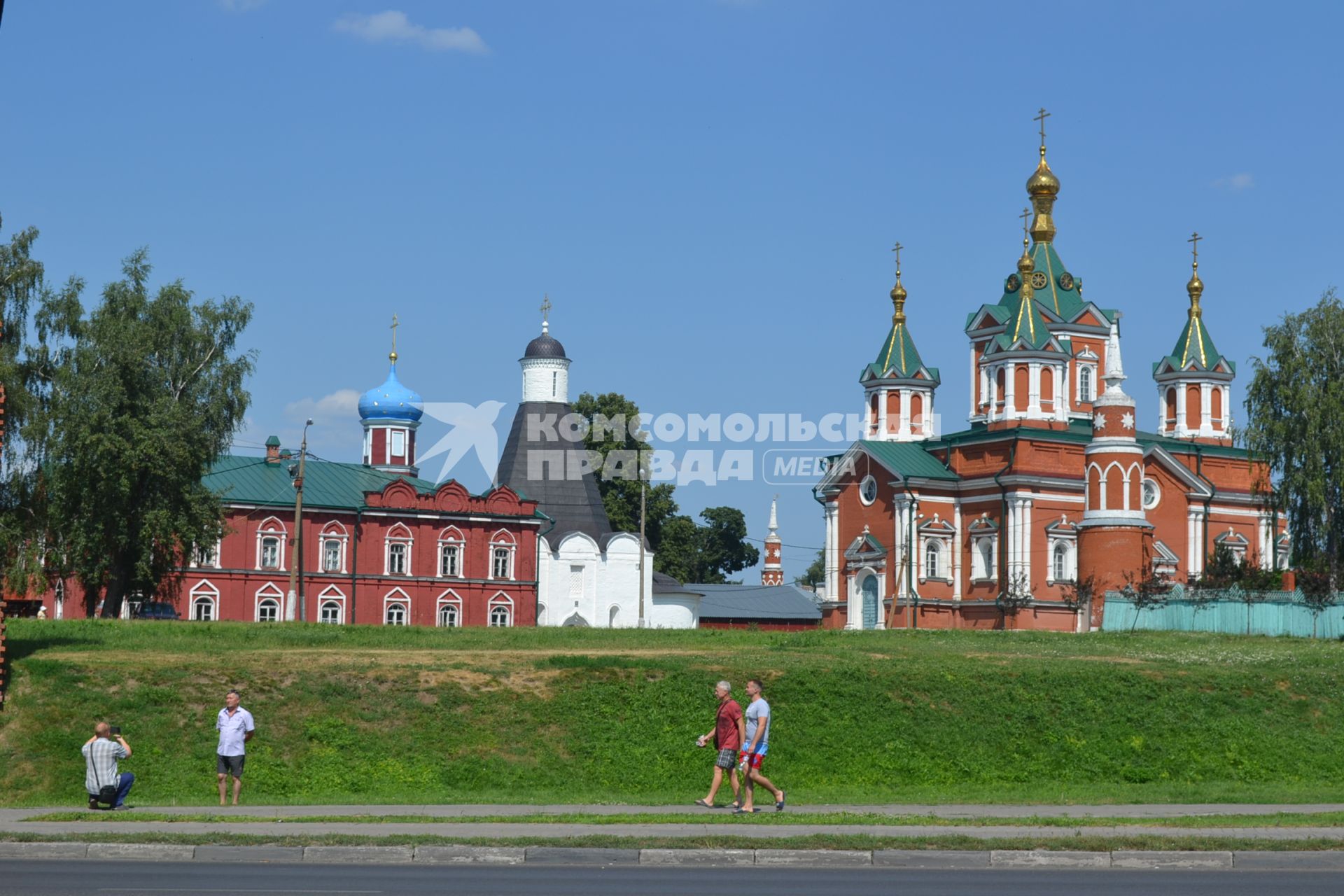 Московская область. г.Коломна. Воздвиженский собор Успенского Брусенского женского монастыря Коломенского Кремля.