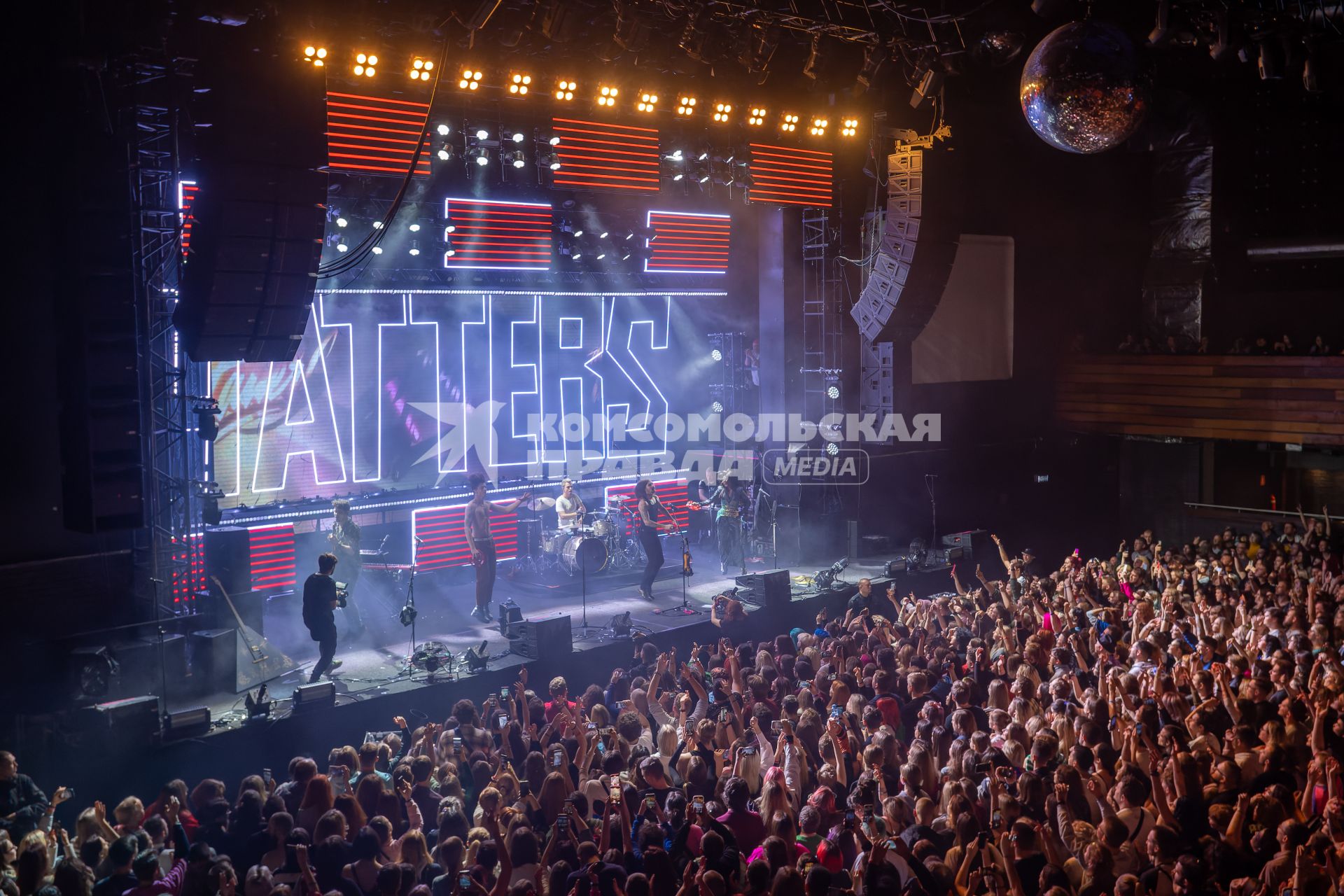 Москва. Выступление рок-группы The Hatters в Главклубе (ГЛАВCLUB).