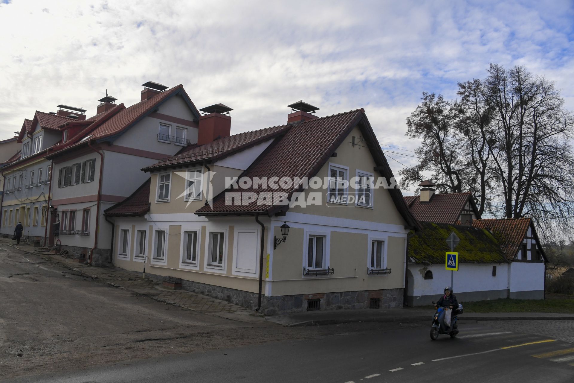 Калининградская область. Поселок городского типа Железнодорожный. Виды города.