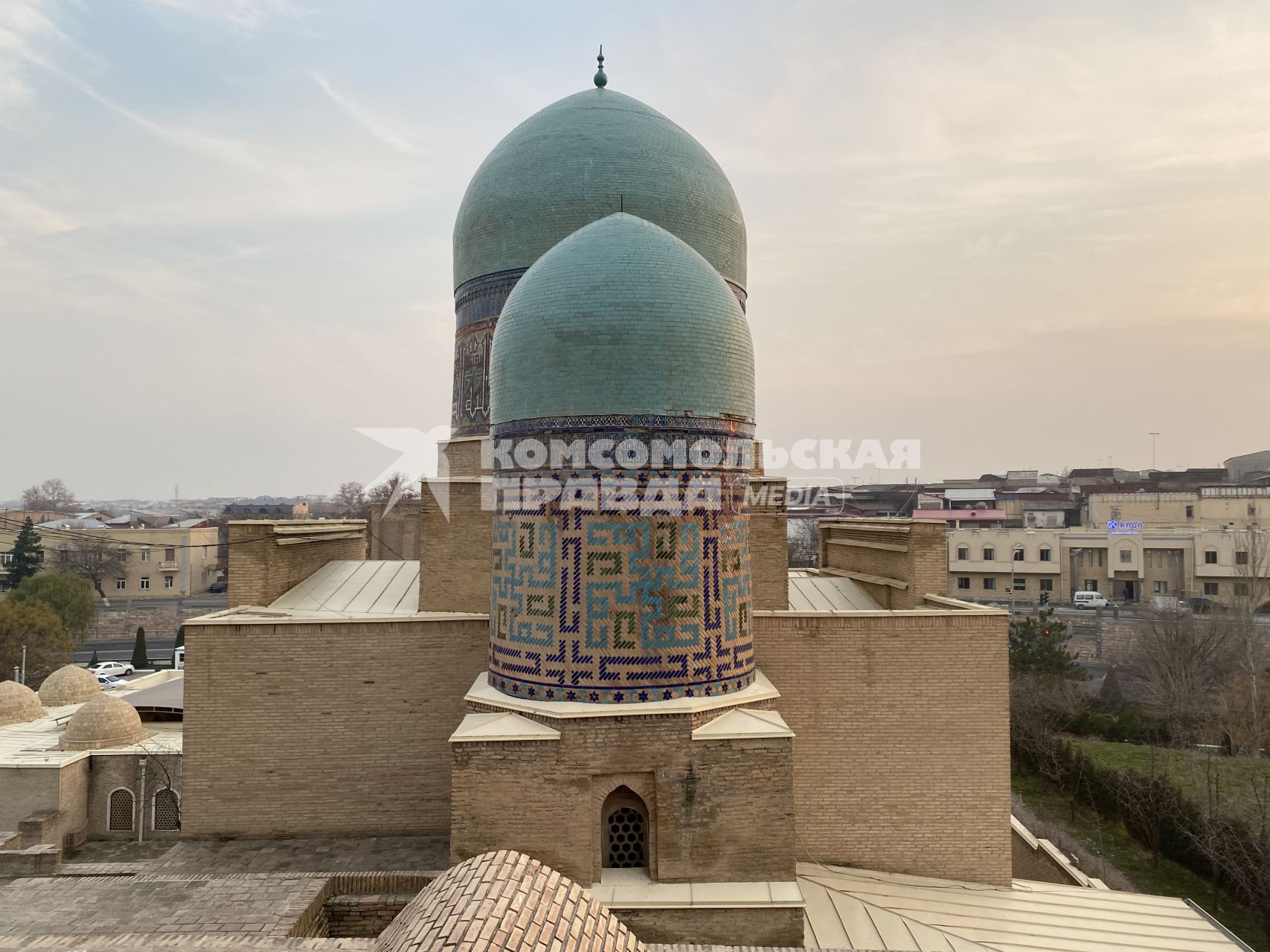 Республика Узбекистан. г. Самарканд. Мемориальный комплекс Шахи Зинда.