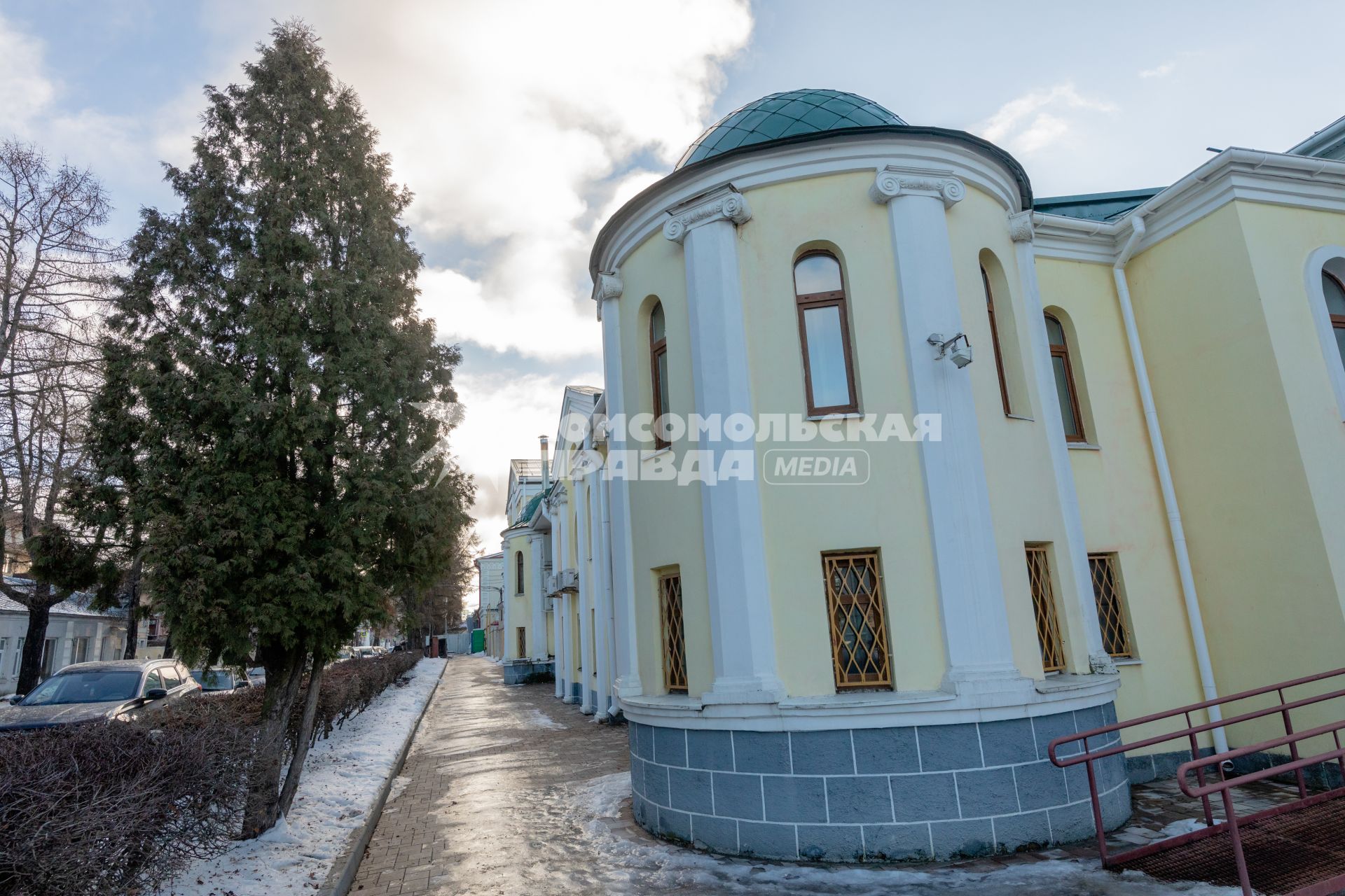 Рязань. Вид на одну из улиц города.