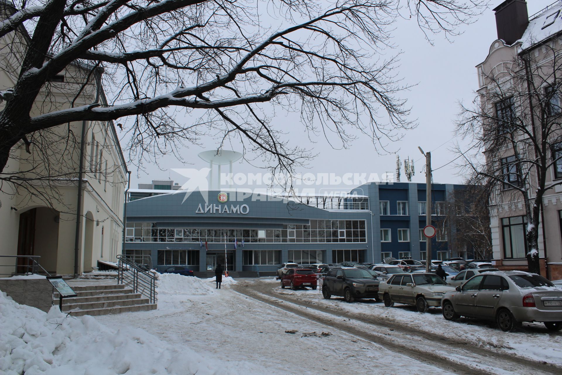 Казань.   Стадион на месте Панаевского театра.