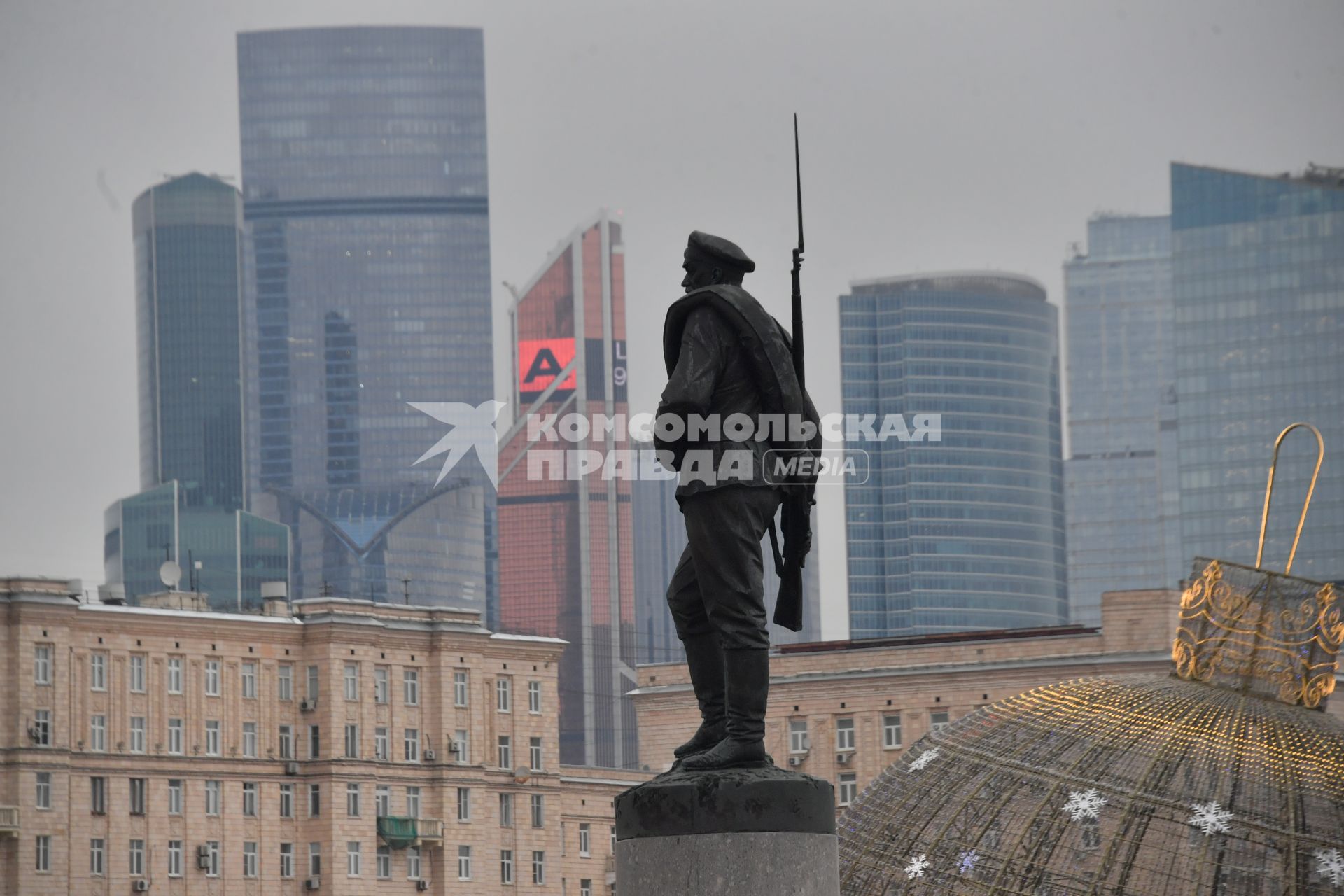 Москва.  Памятник Солдатам Первой Мировой Войны.