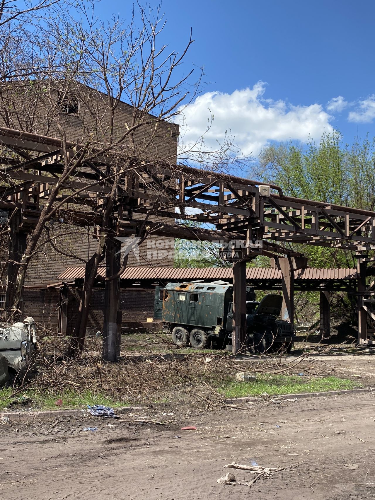 Мариуполь. Завод Ильича, освобожденный от военнослужащих ВСУ.