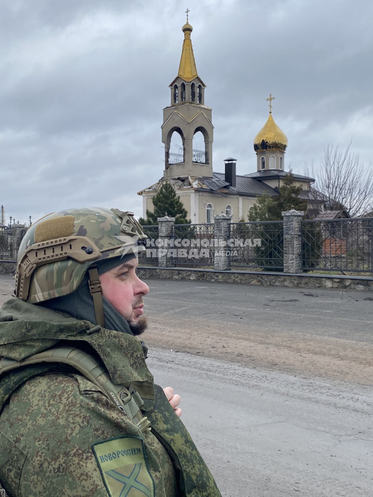 Донецкая область. Военный корреспондент Владлен Татарский (Максим Фомин). Владлен Татарский погиб в Санкт-Петербурге 02 апреля 2023 года в результате взрыва в кафе.