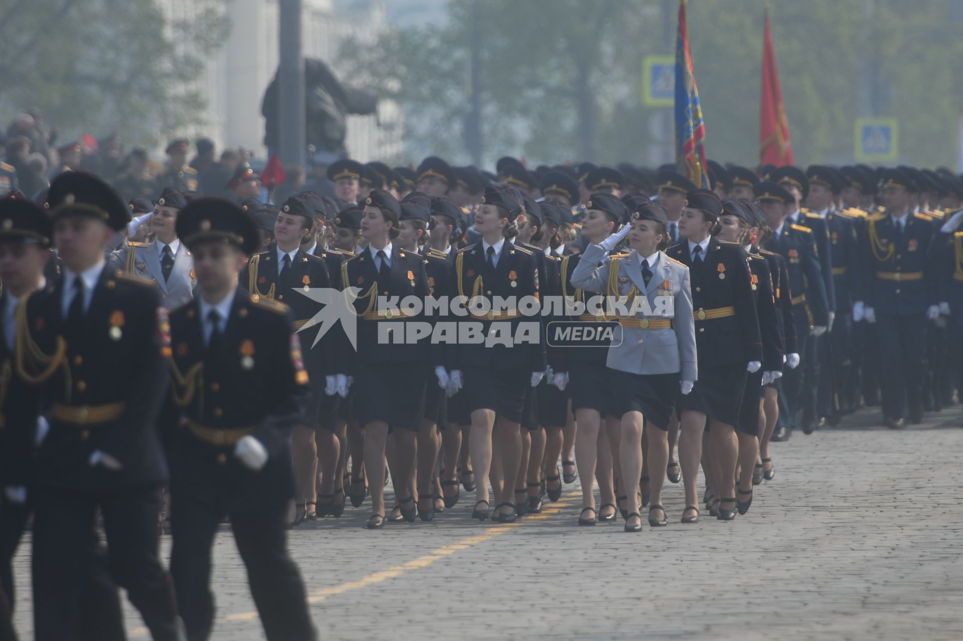 Екатеринбург. Парад в честь 78-й годовщины Великой  Победы.