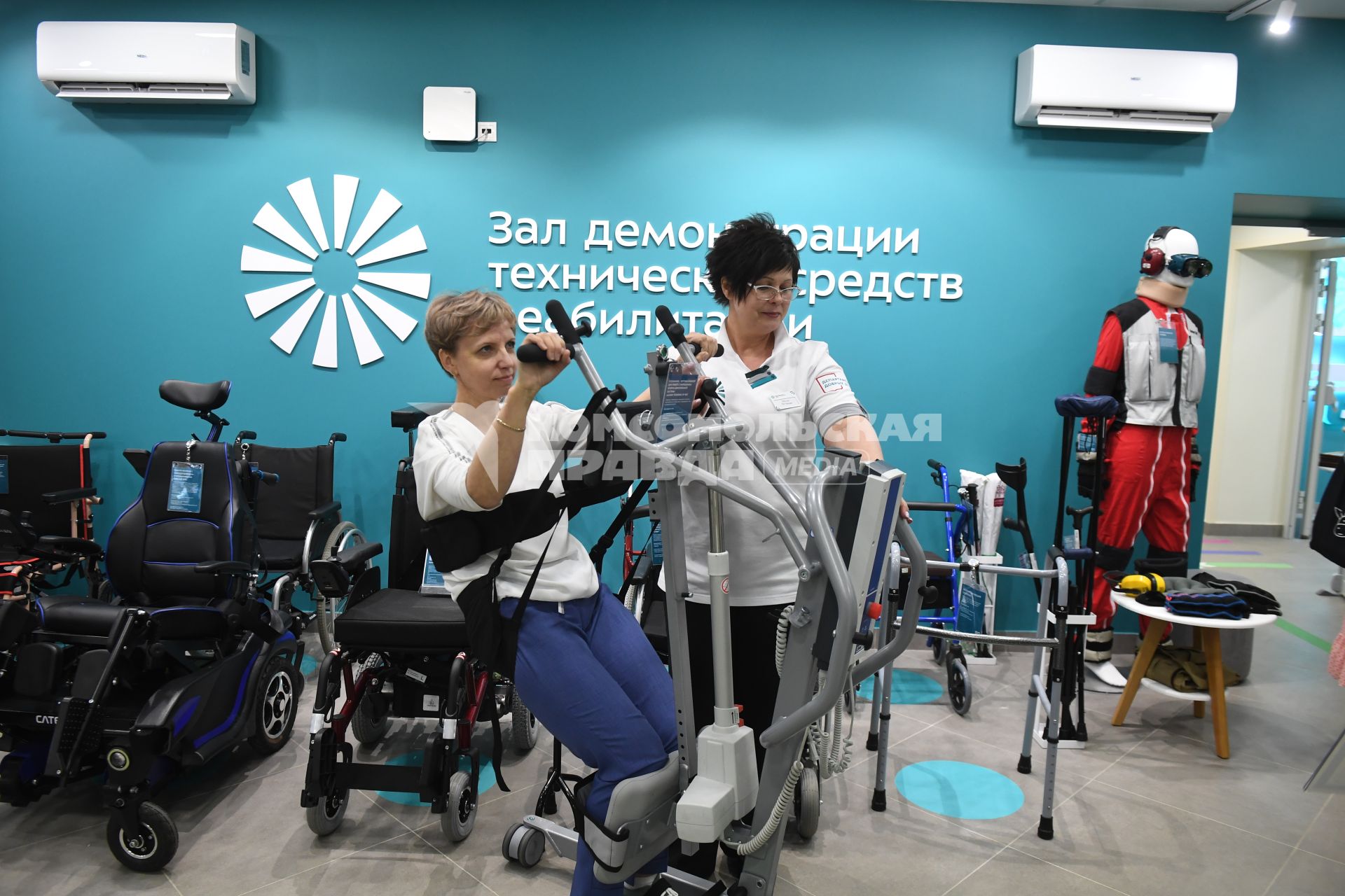 Москва. Первый в России симуляционный центр обучения навыкам профессионального ухода на территории Научно-практического геронтопсихиатрического центра.