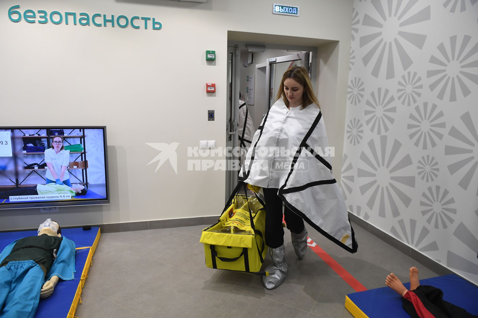 Москва. Первый в России симуляционный центр обучения навыкам профессионального ухода на территории Научно-практического геронтопсихиатрического центра.