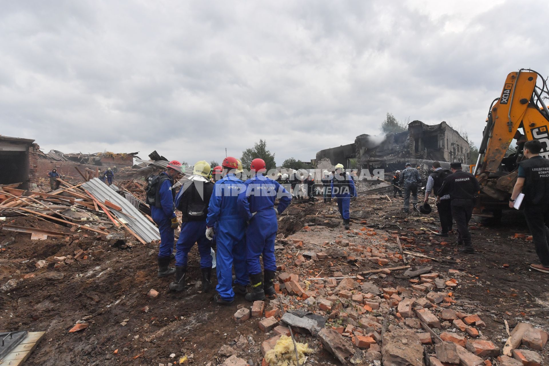 Взрыв на Загорском оптико-механическом заводе в Сергиевом Посаде