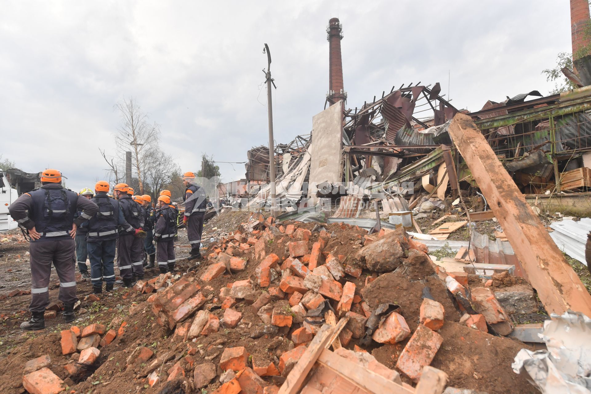 Взрыв на Загорском оптико-механическом заводе в Сергиевом Посаде