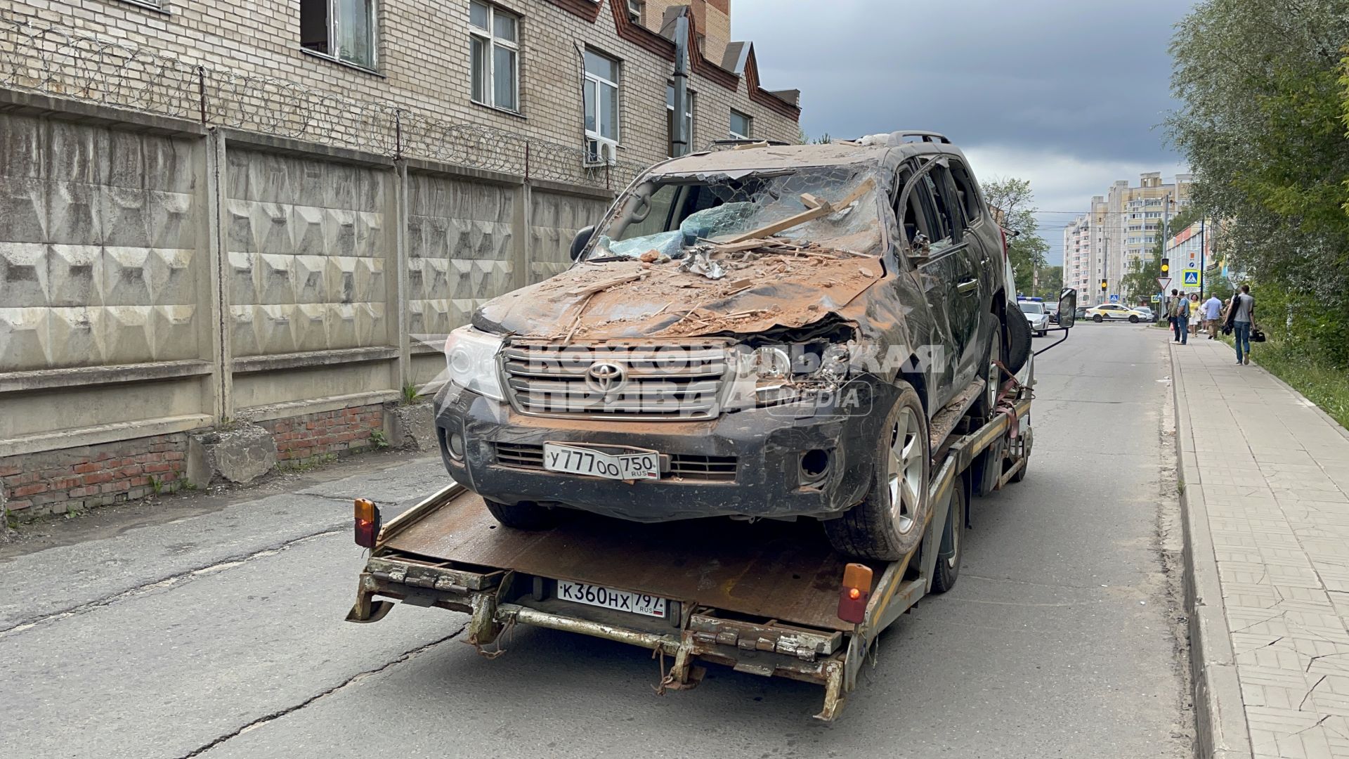 Взрыв на Загорском оптико-механическом заводе в Сергиевом Посаде