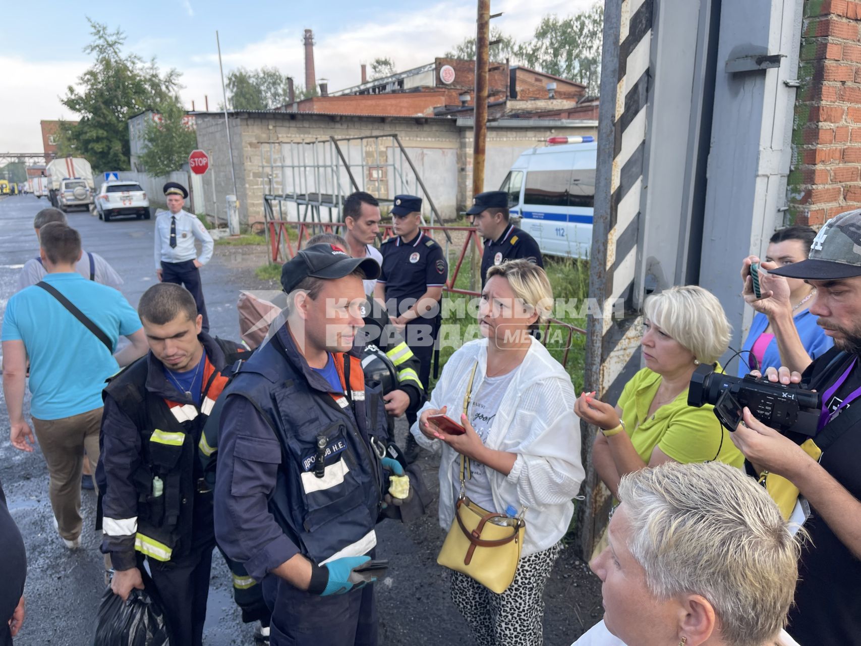 Взрыв на Загорском оптико-механическом заводе в Сергиевом Посаде