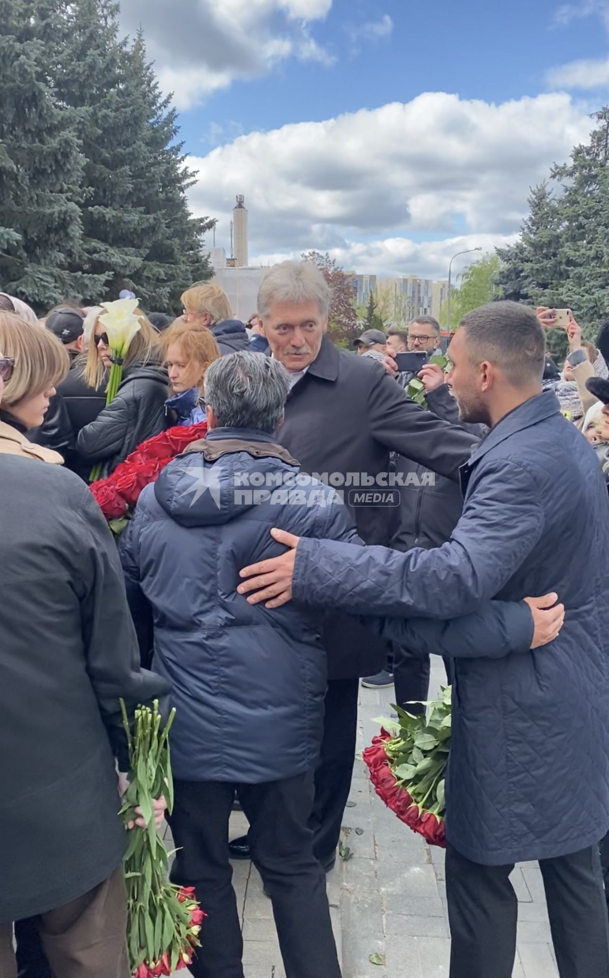 Прощание с модельером Валентином Юдашкиным